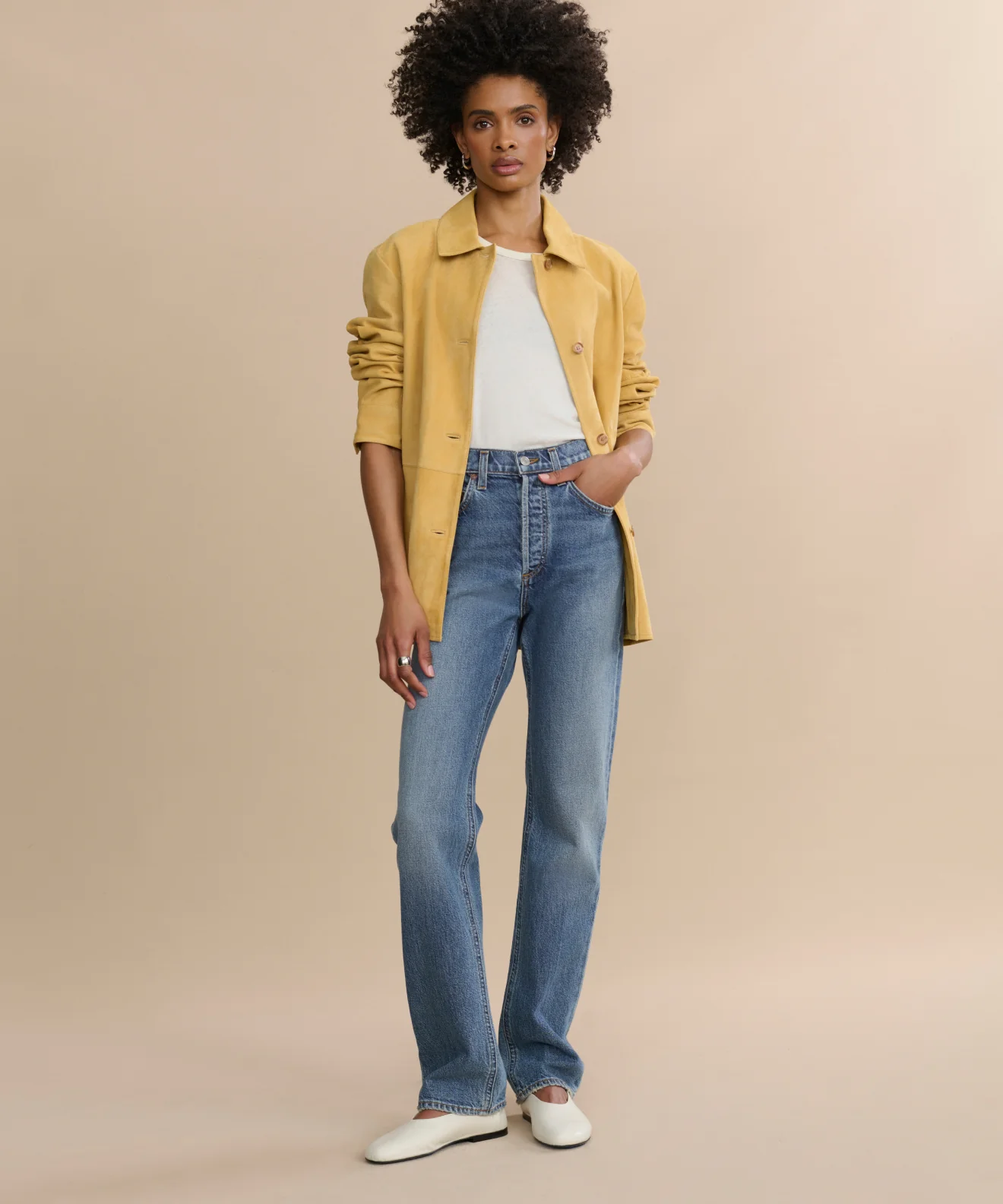 90's Pinch Waist Long