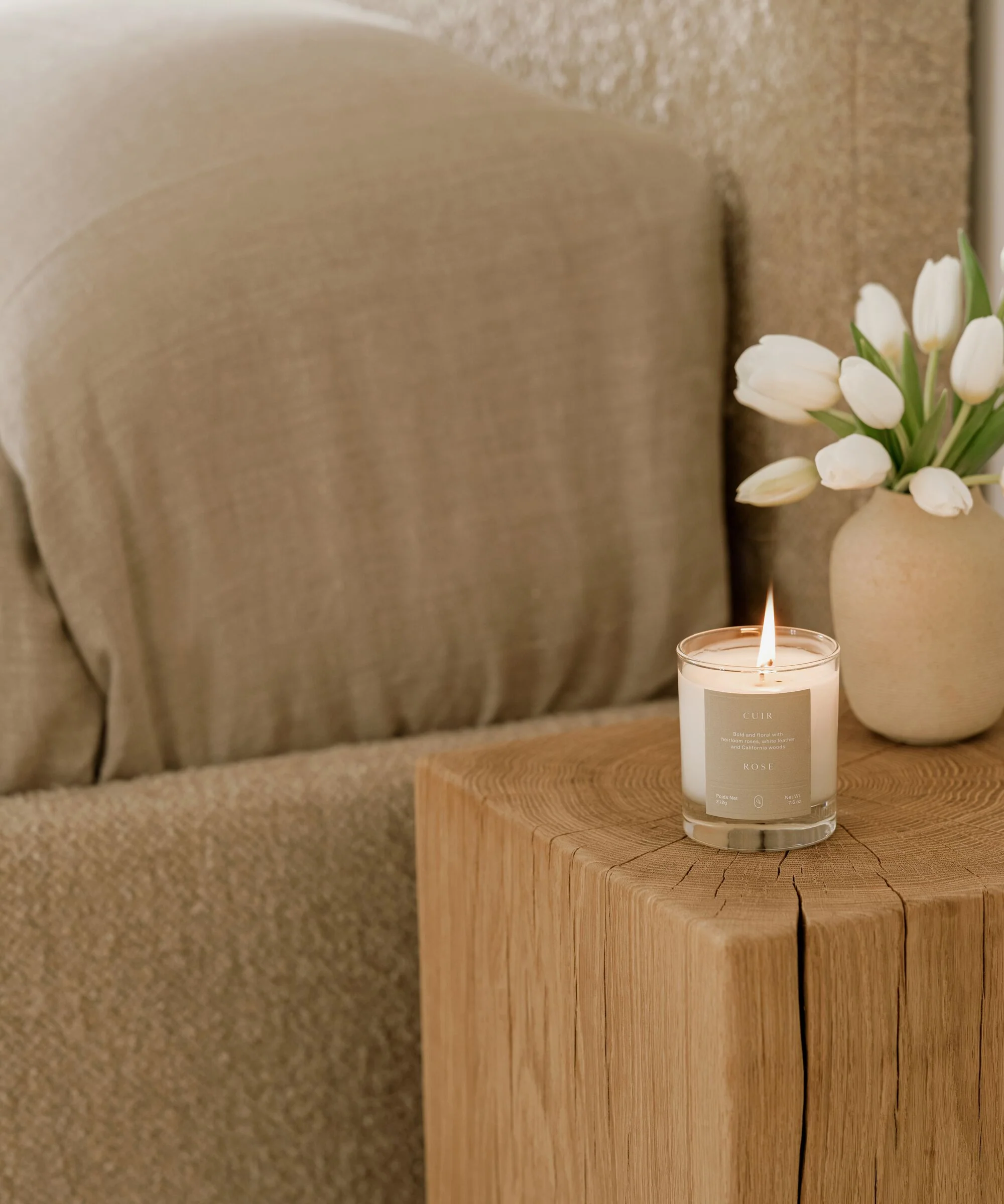 Cuir Rose Candle - Image 4