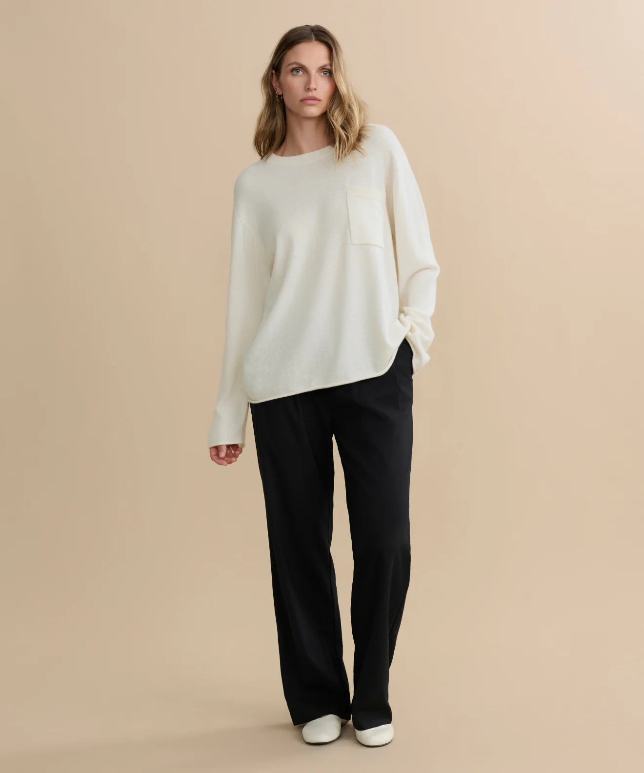 Cashmere Chandler Long-Sleeve Tee - Image 4