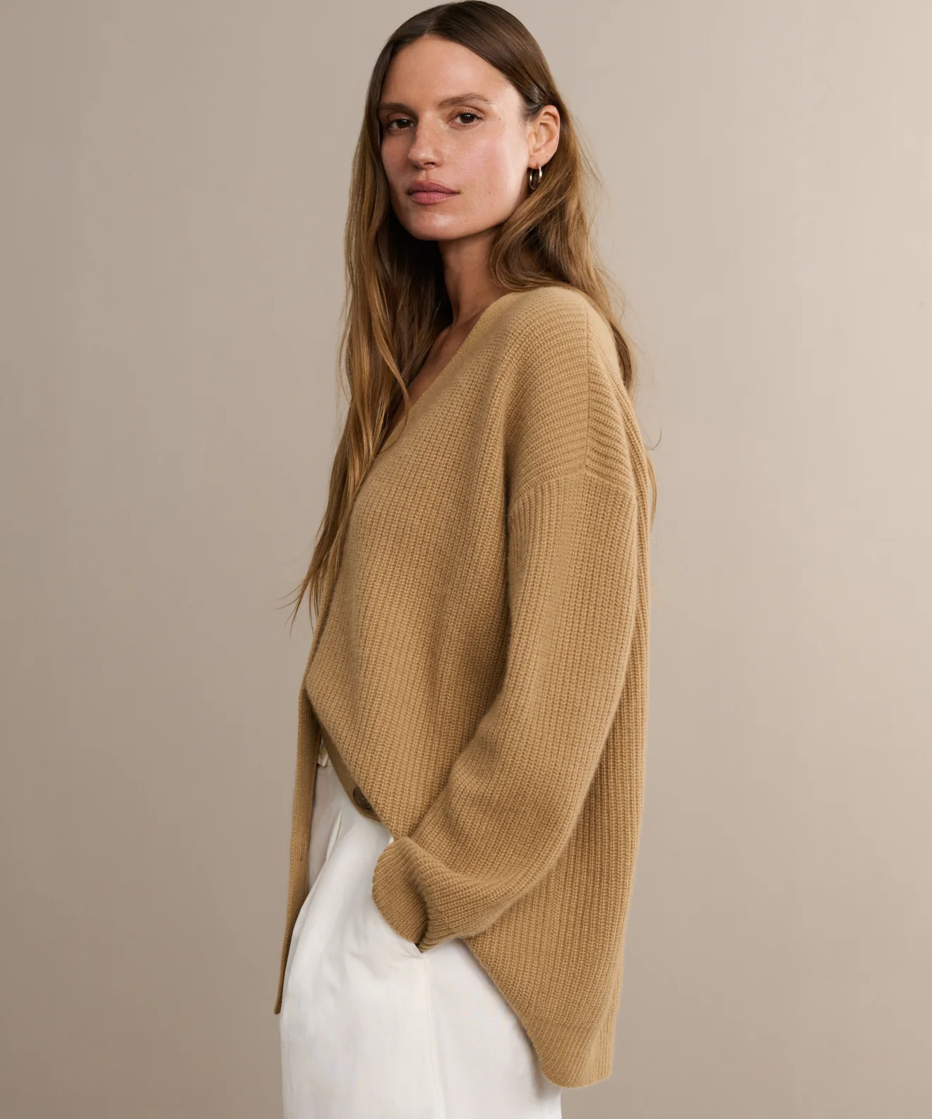 Cashmere Cocoon Cardigan - Image 3