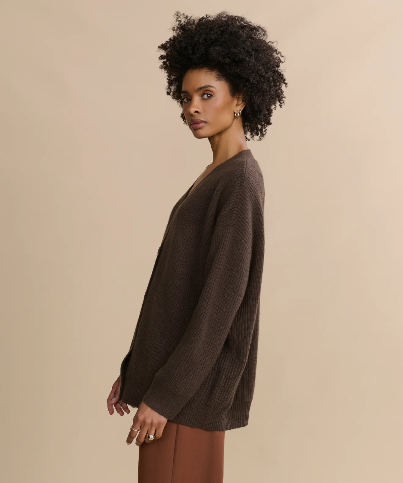 Cashmere Cocoon Cardigan - Image 4