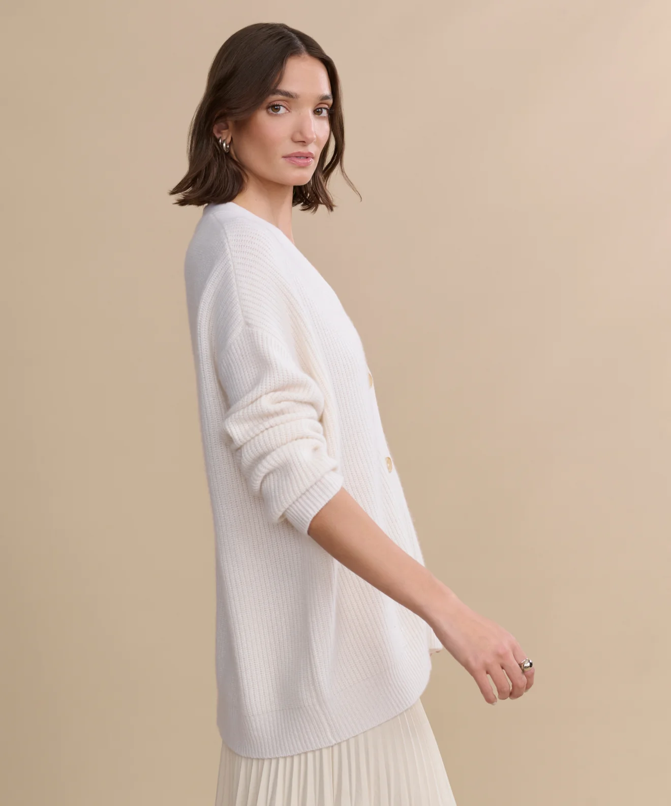 Cashmere Cocoon Cardigan - Image 3
