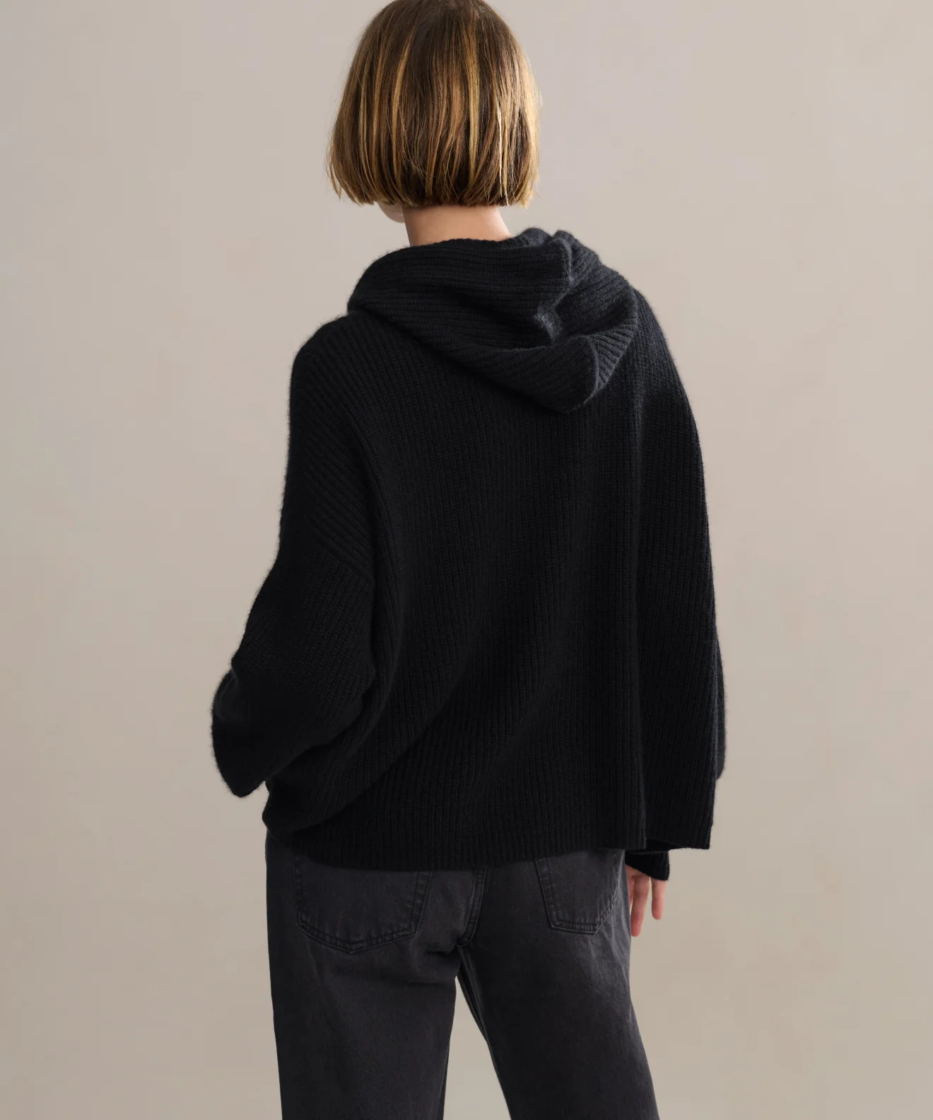 Cashmere Fisherman Hoodie - Image 3