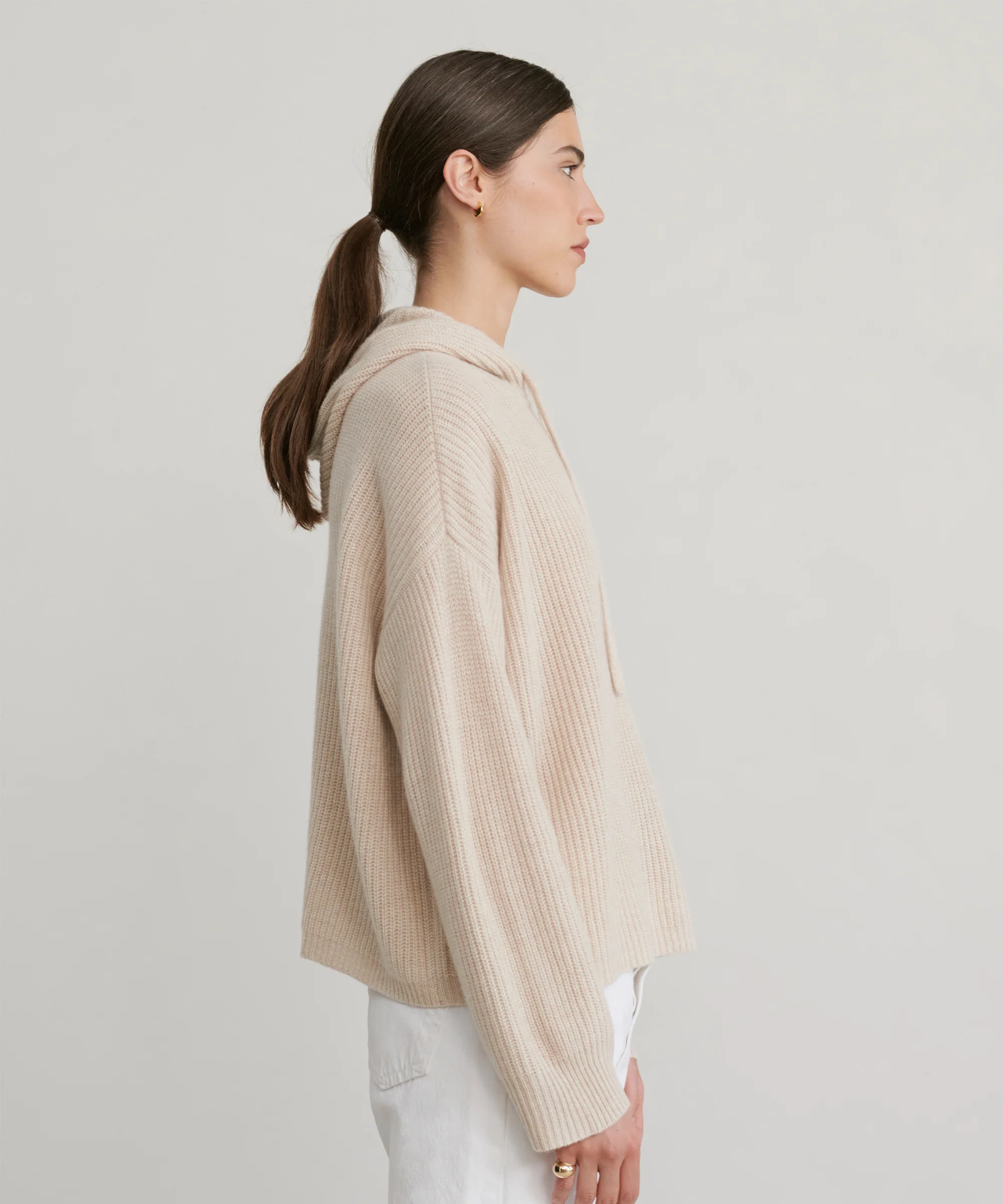 Cashmere Fisherman Hoodie - Image 4