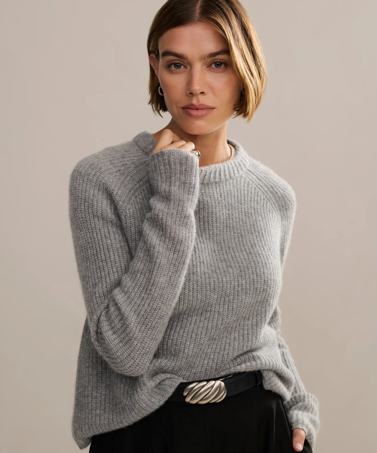 Cashmere Fisherman Sweater - Image 4