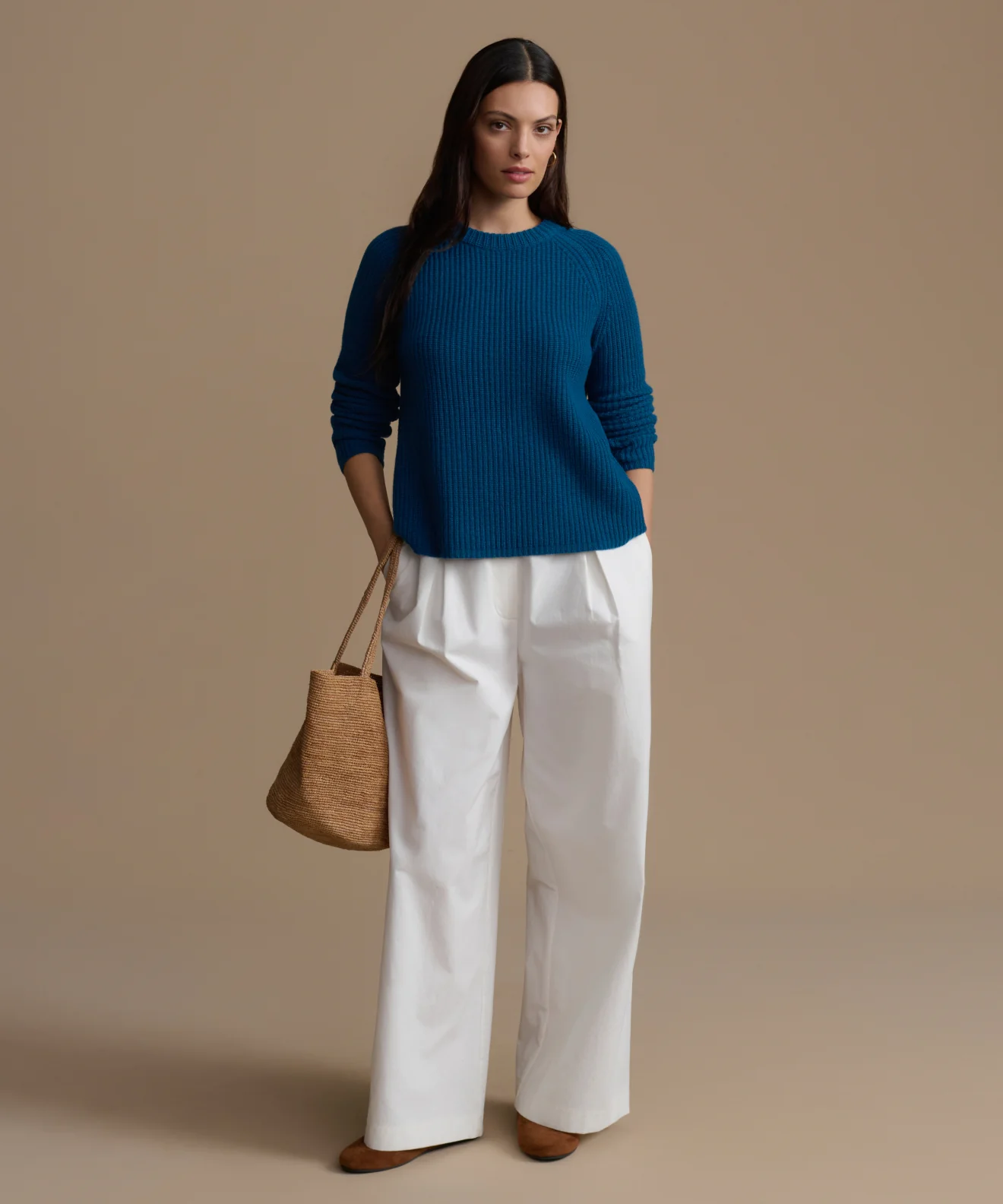 Cashmere Fisherman Sweater