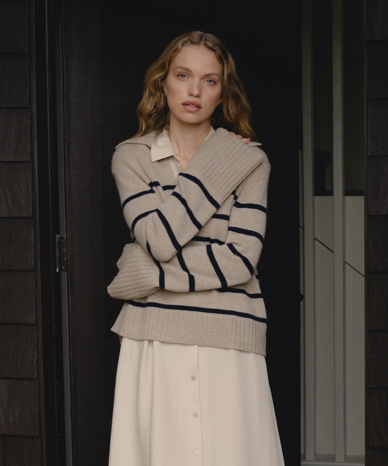 Cashmere Frances Polo