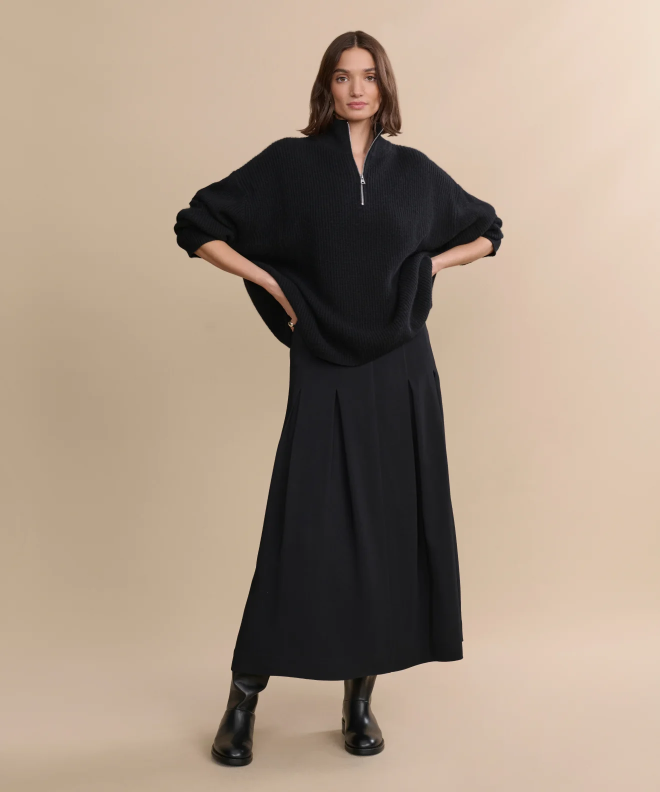 Cashmere Half Zip - Image 2