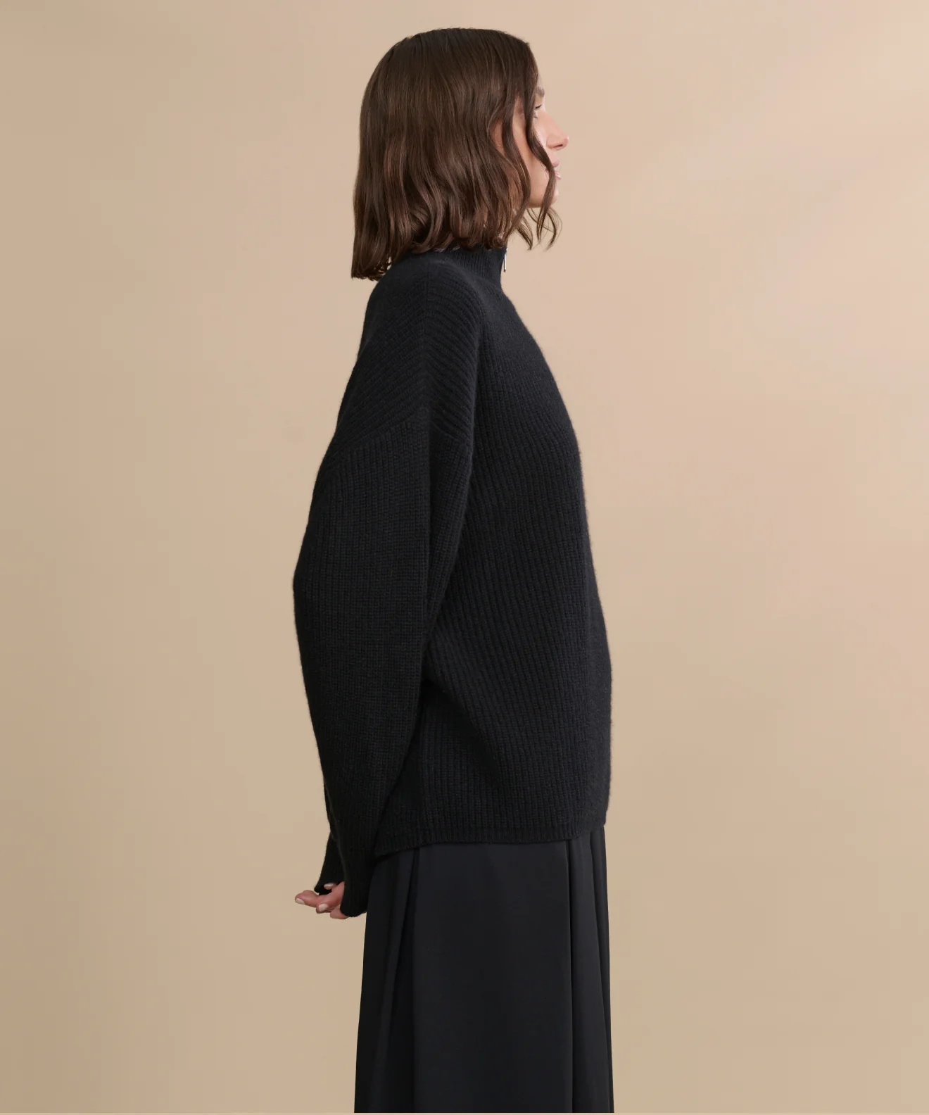 Cashmere Half Zip - Image 3