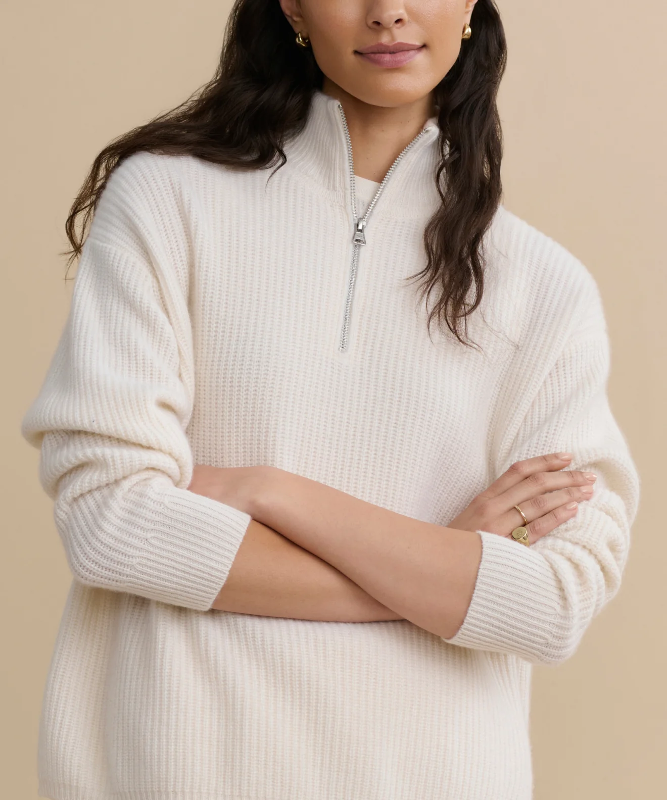 Cashmere Half Zip - Image 2