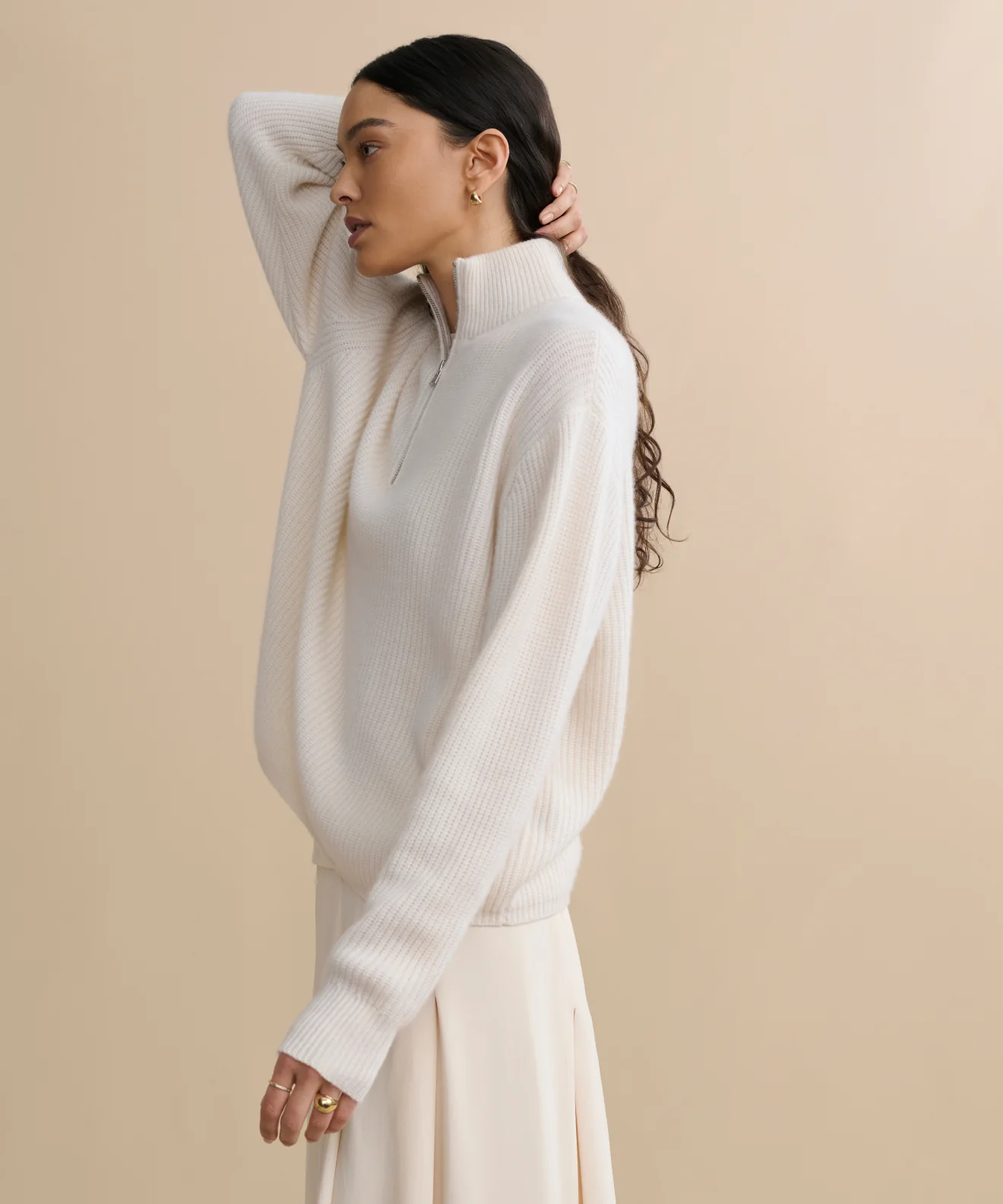 Cashmere Half Zip - Image 4
