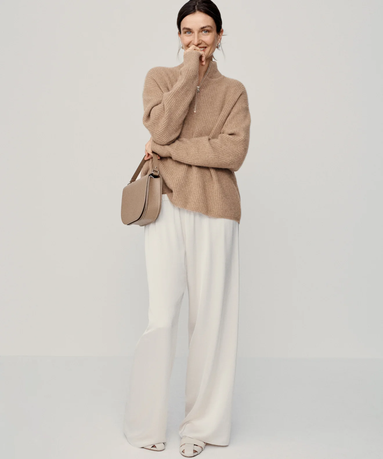 Cashmere Half Zip - Image 3