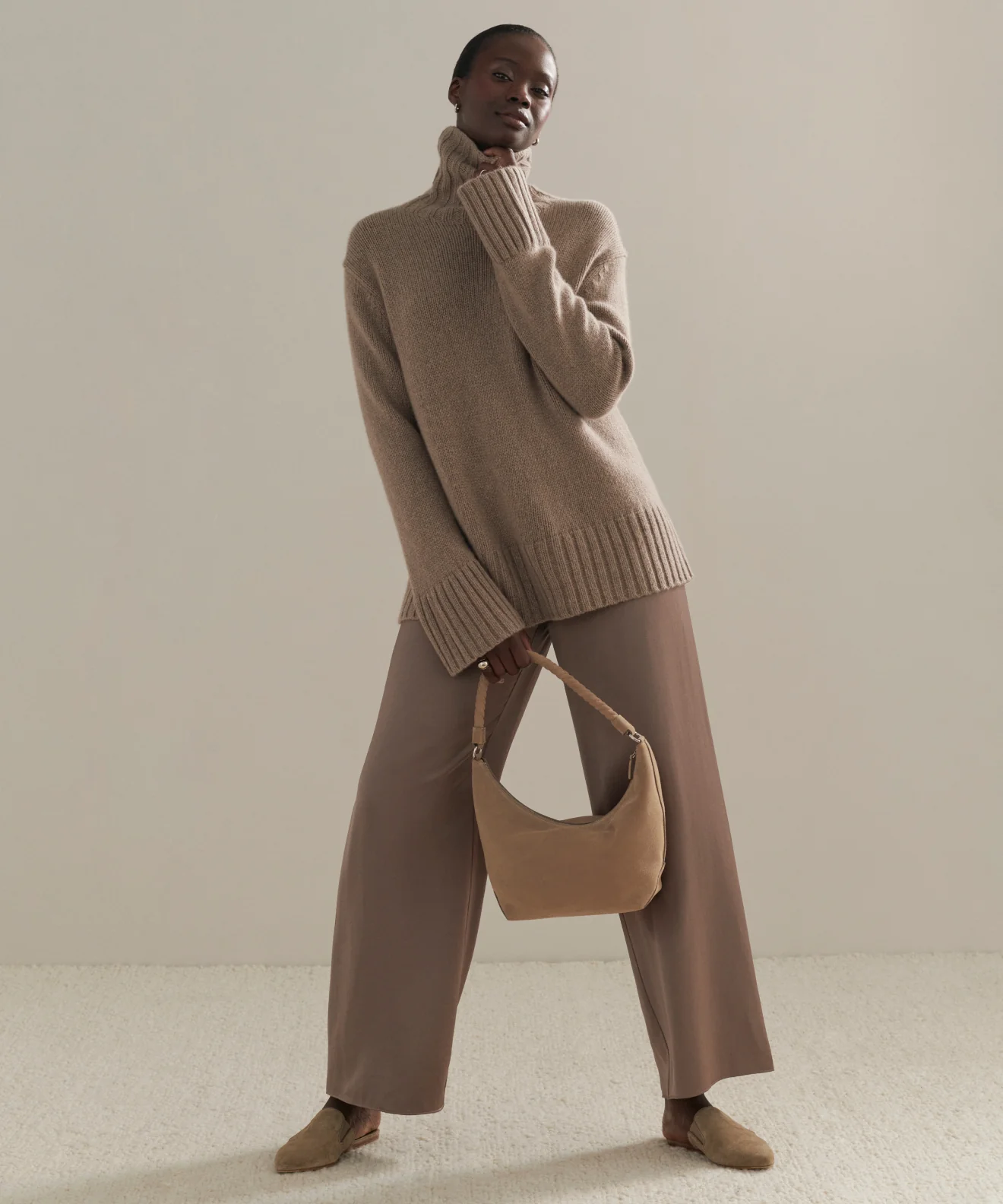 Cashmere Jet Turtleneck - Image 2