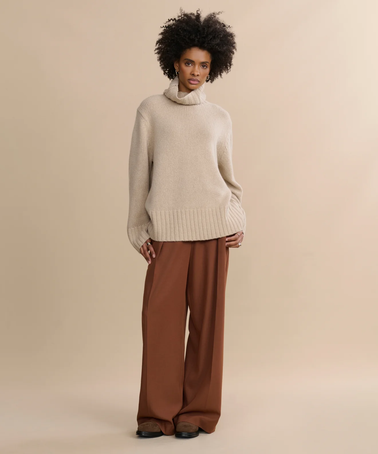 Cashmere Jet Turtleneck - Image 3