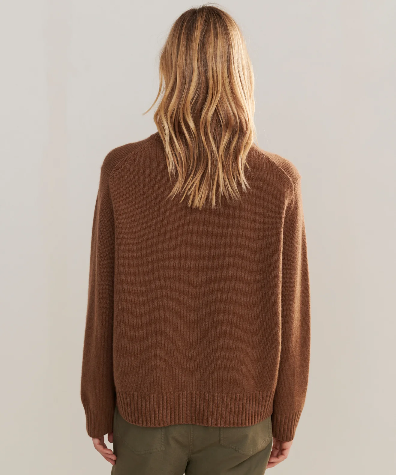 Cashmere Oversized Crewneck - Image 4