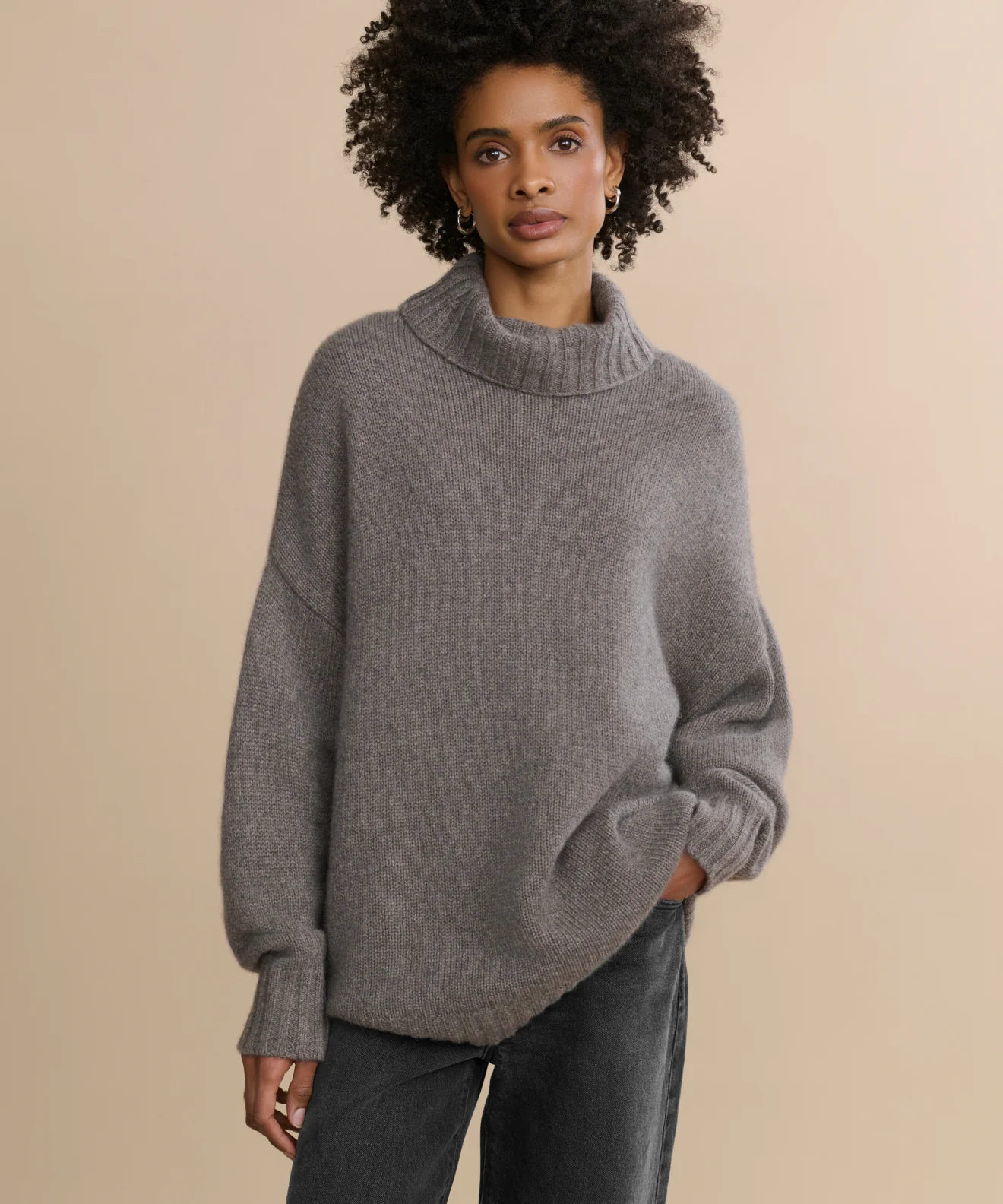 Cashmere Porter Turtleneck