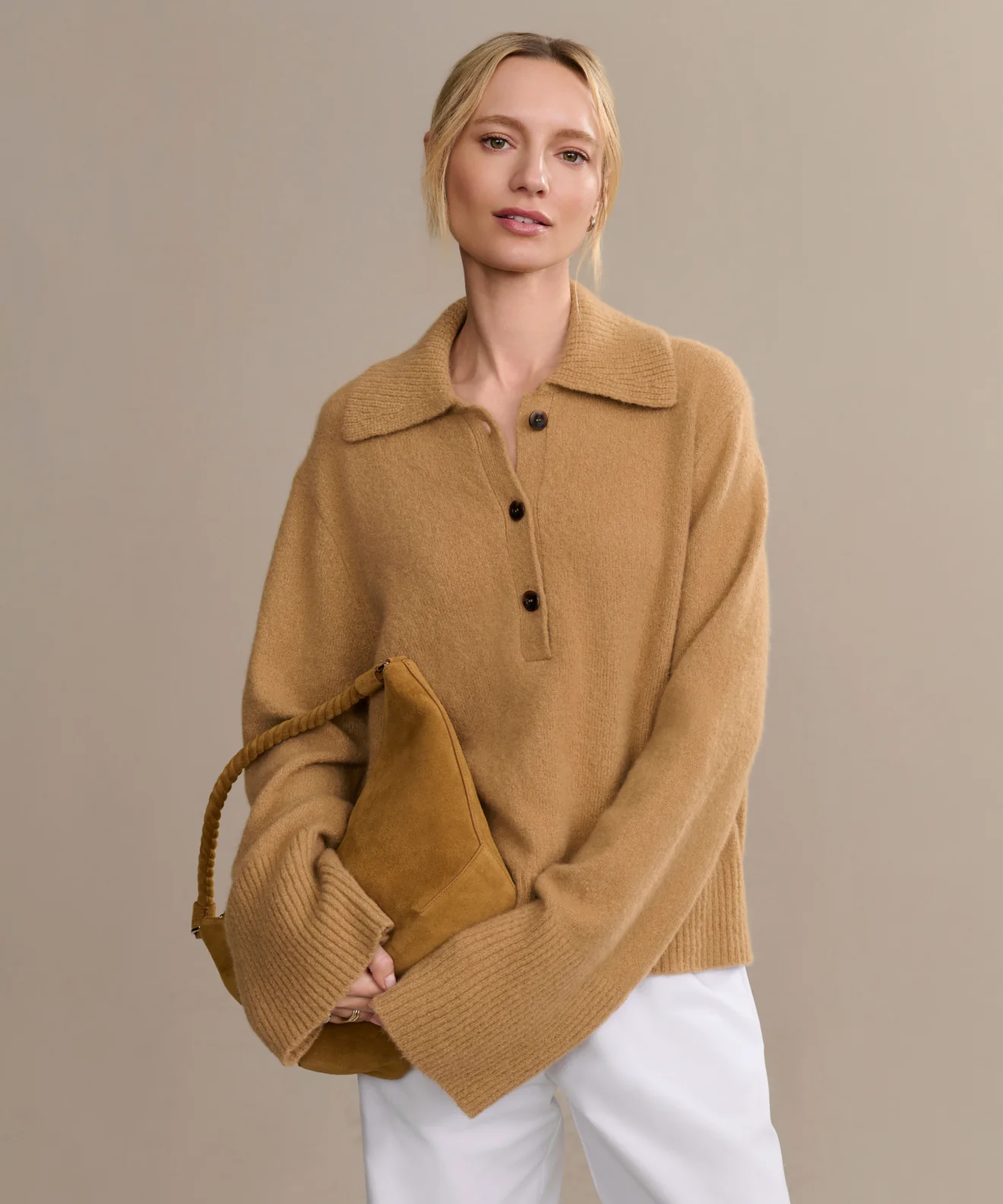Cashmere Stevie Polo