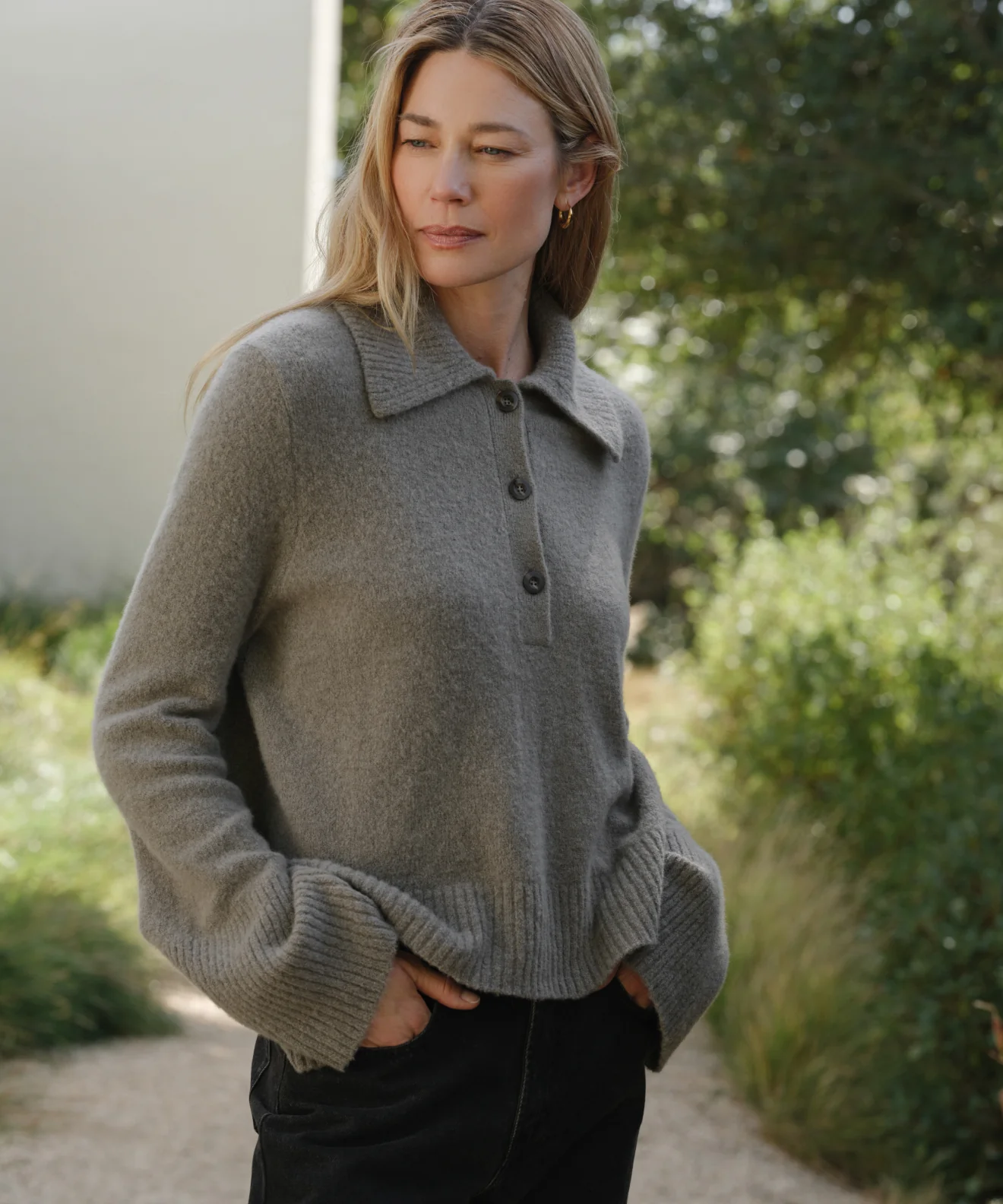 Cashmere Stevie Polo