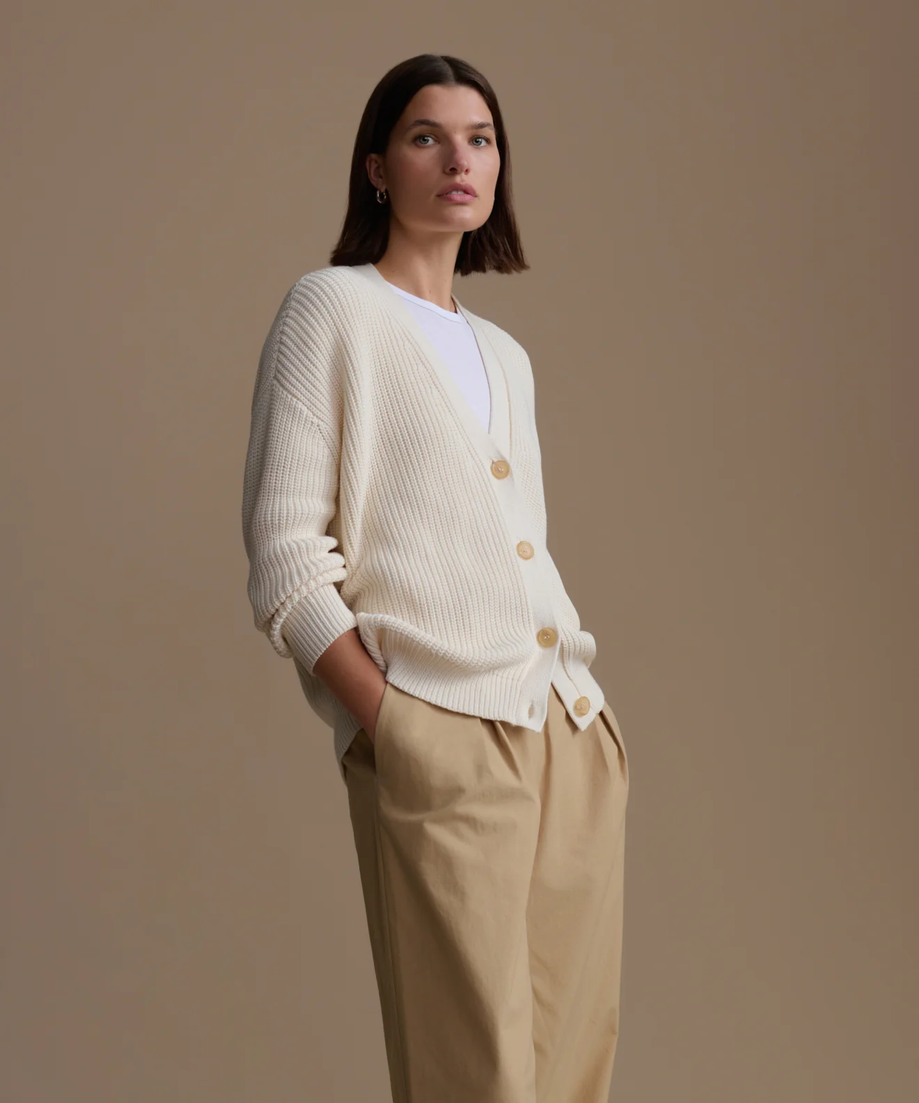 Cotton Cocoon Cardigan - Image 4