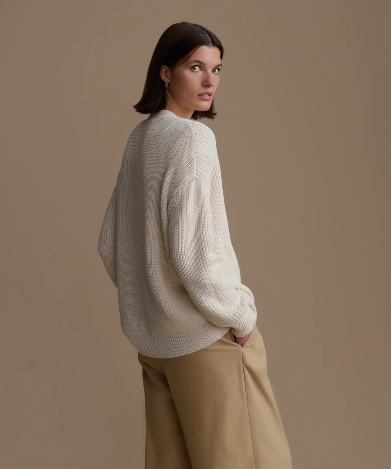 Cotton Cocoon Cardigan - Image 5