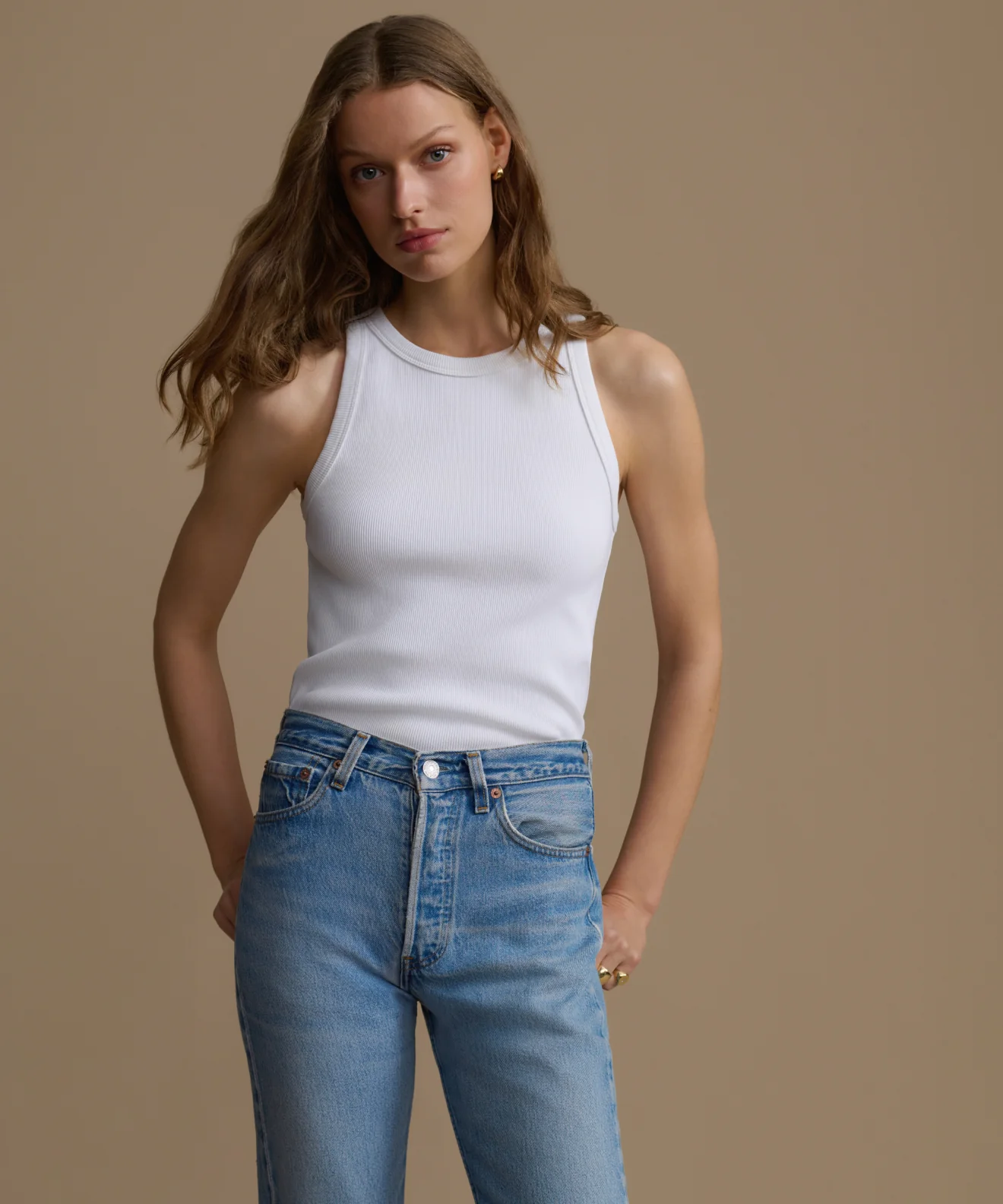Cotton Rib Tank - Image 2