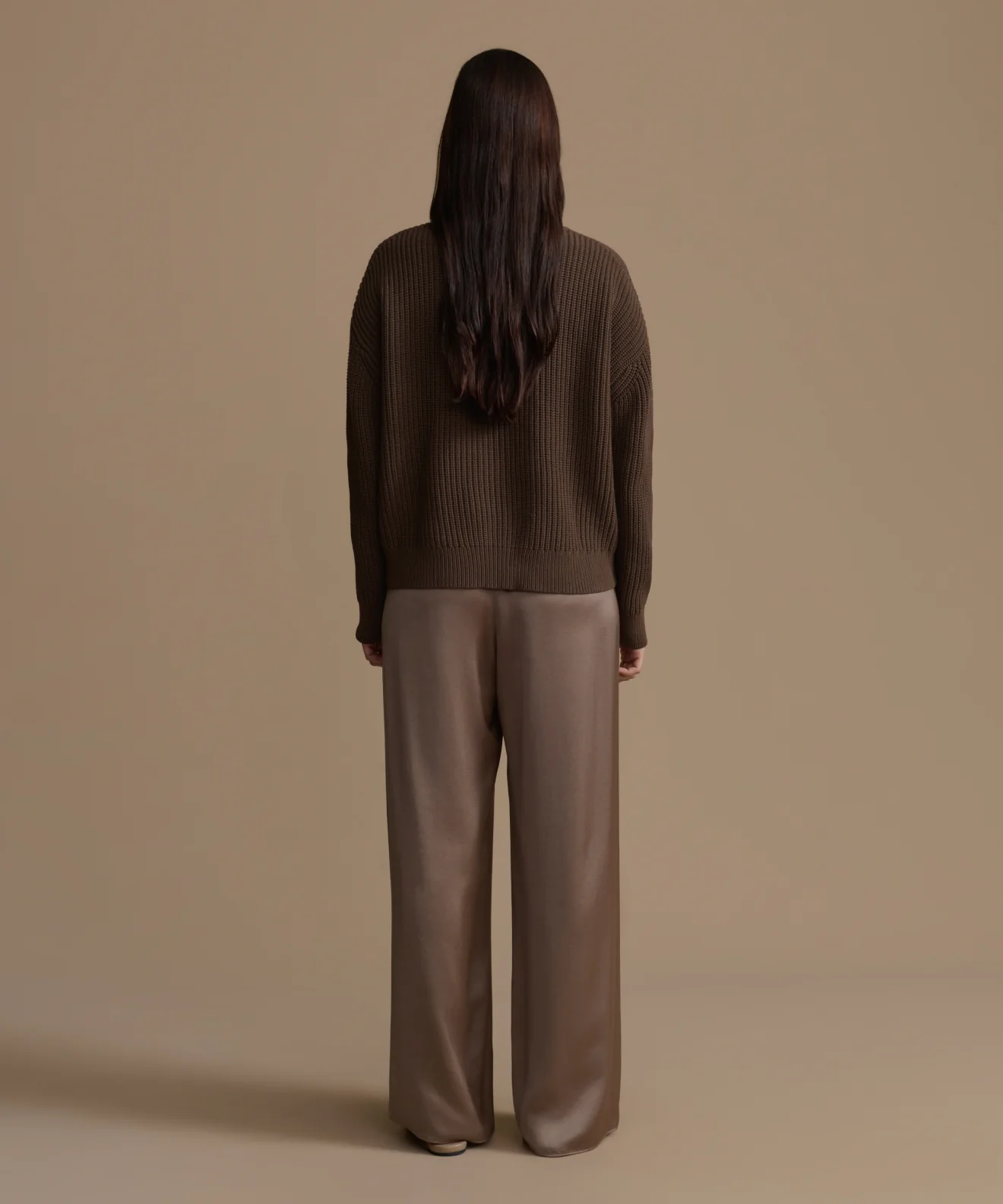 Cropped Cotton Cocoon Cardigan - Image 6