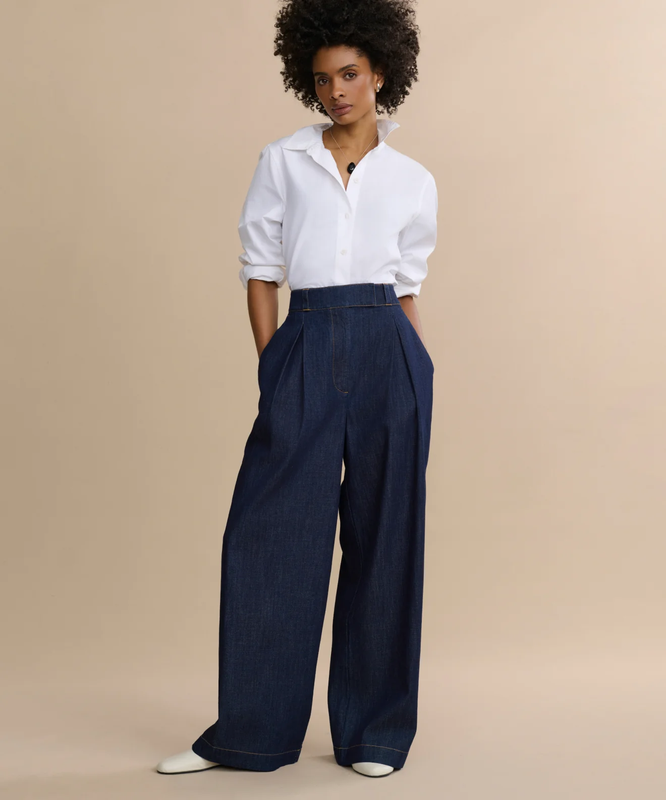 Denim Newport Trouser - Image 2