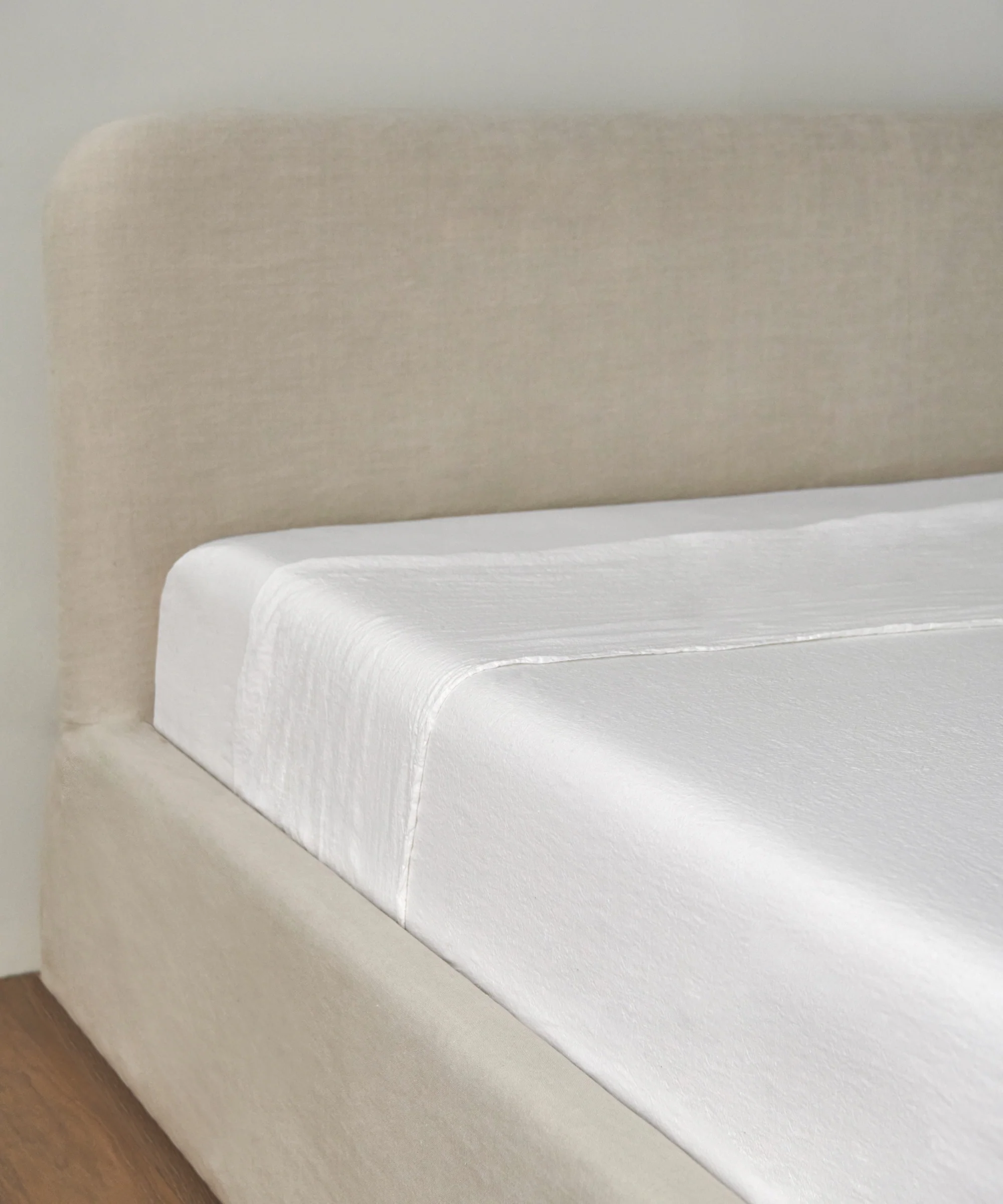 Dusk Linen Flat Sheet - Image 3