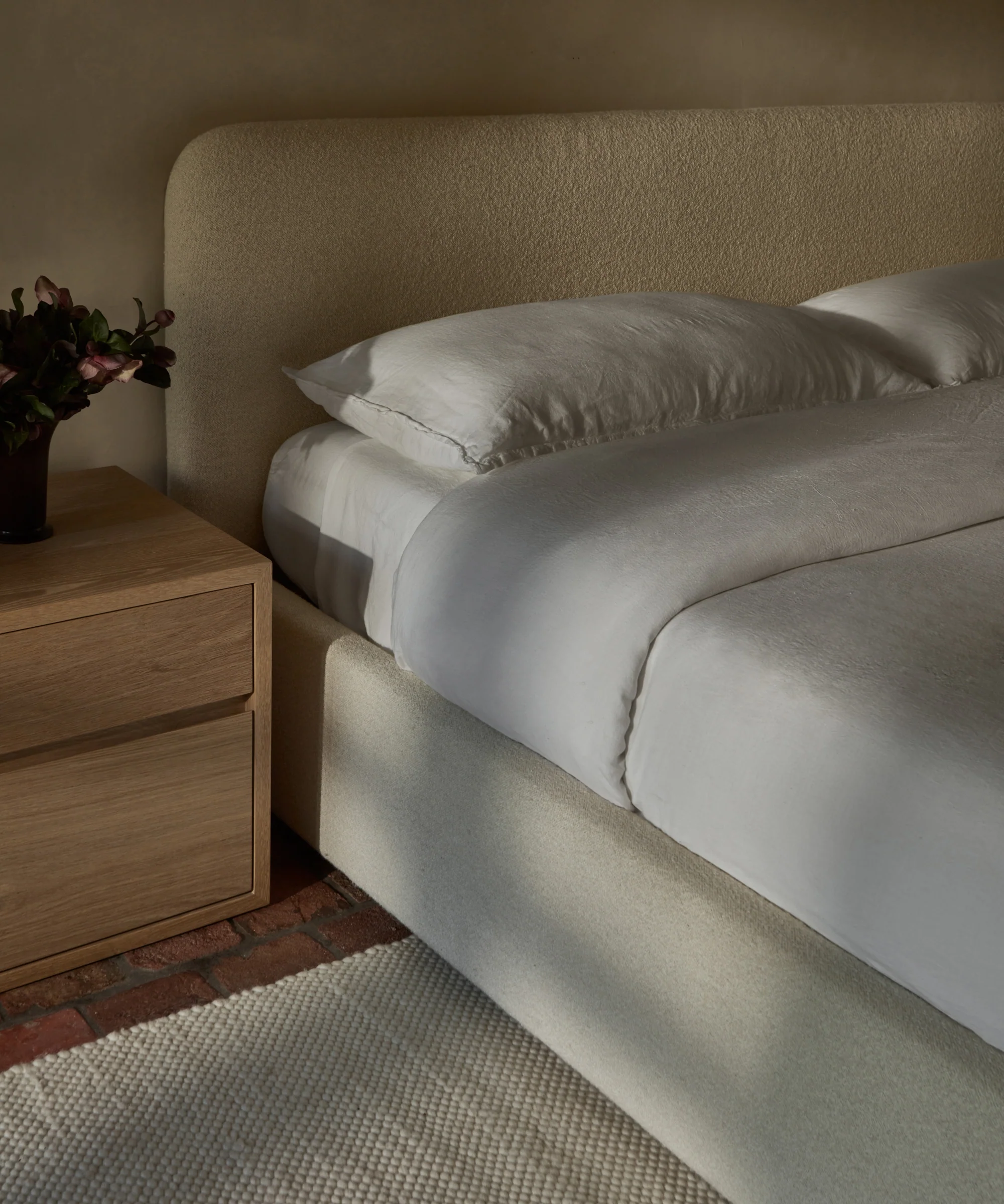 Dusk Linen Flat Sheet - Image 4