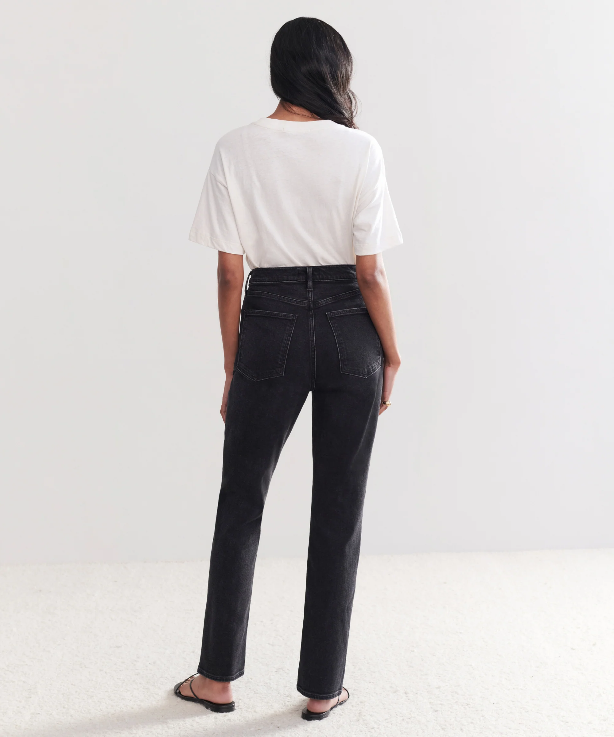 High Rise Stovepipe Jean - Image 4