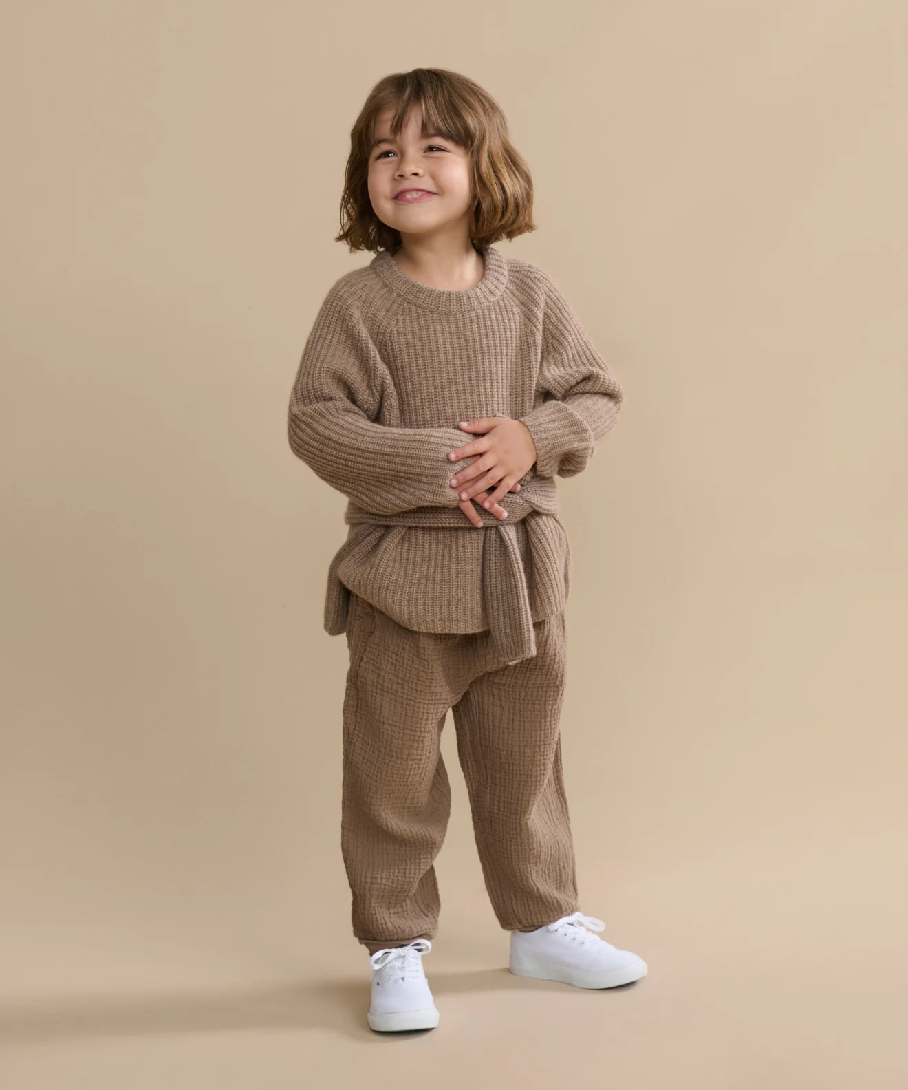 Kids' Cashmere Fisherman