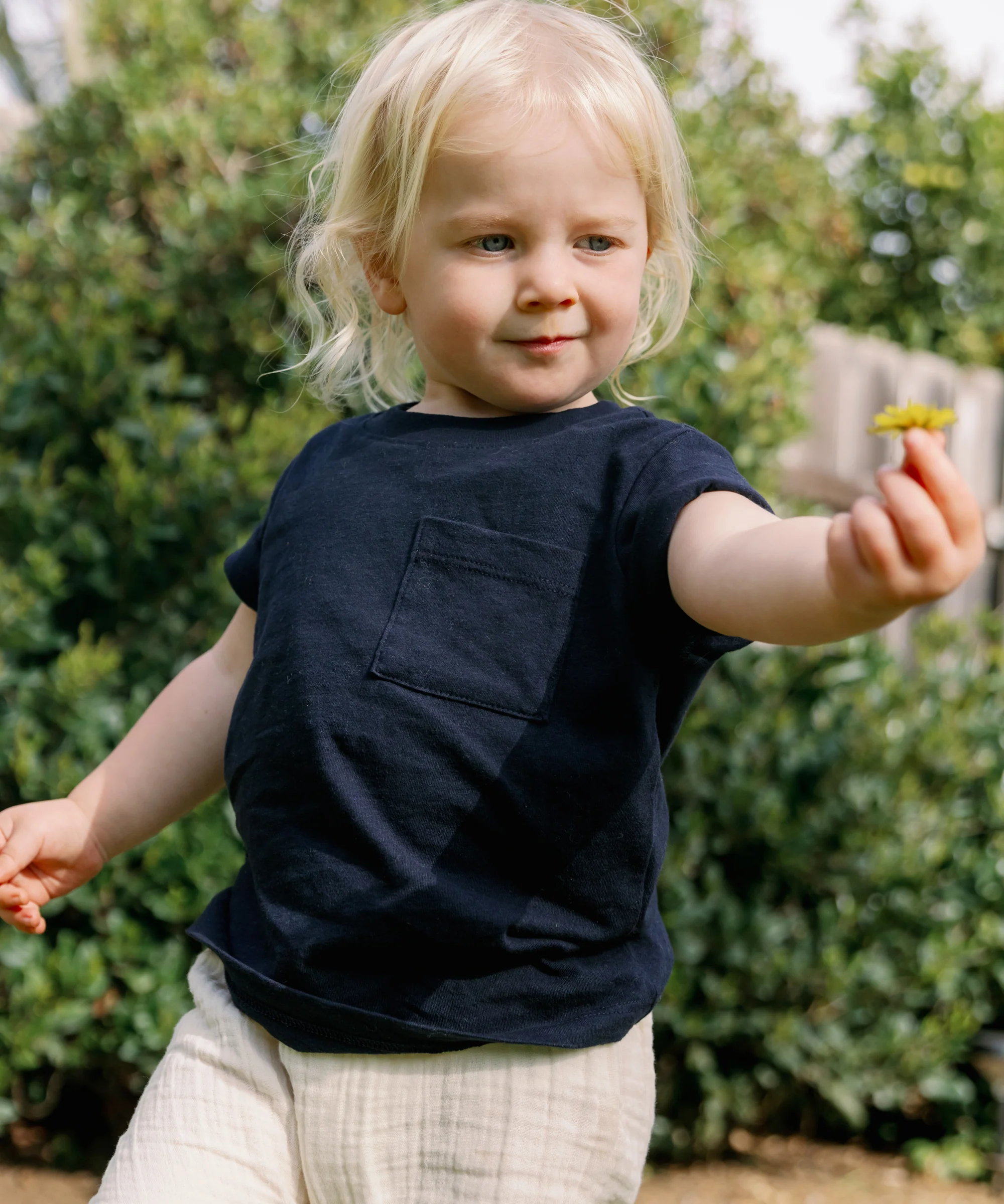 Kids' Vintage Pocket Tee - Image 3