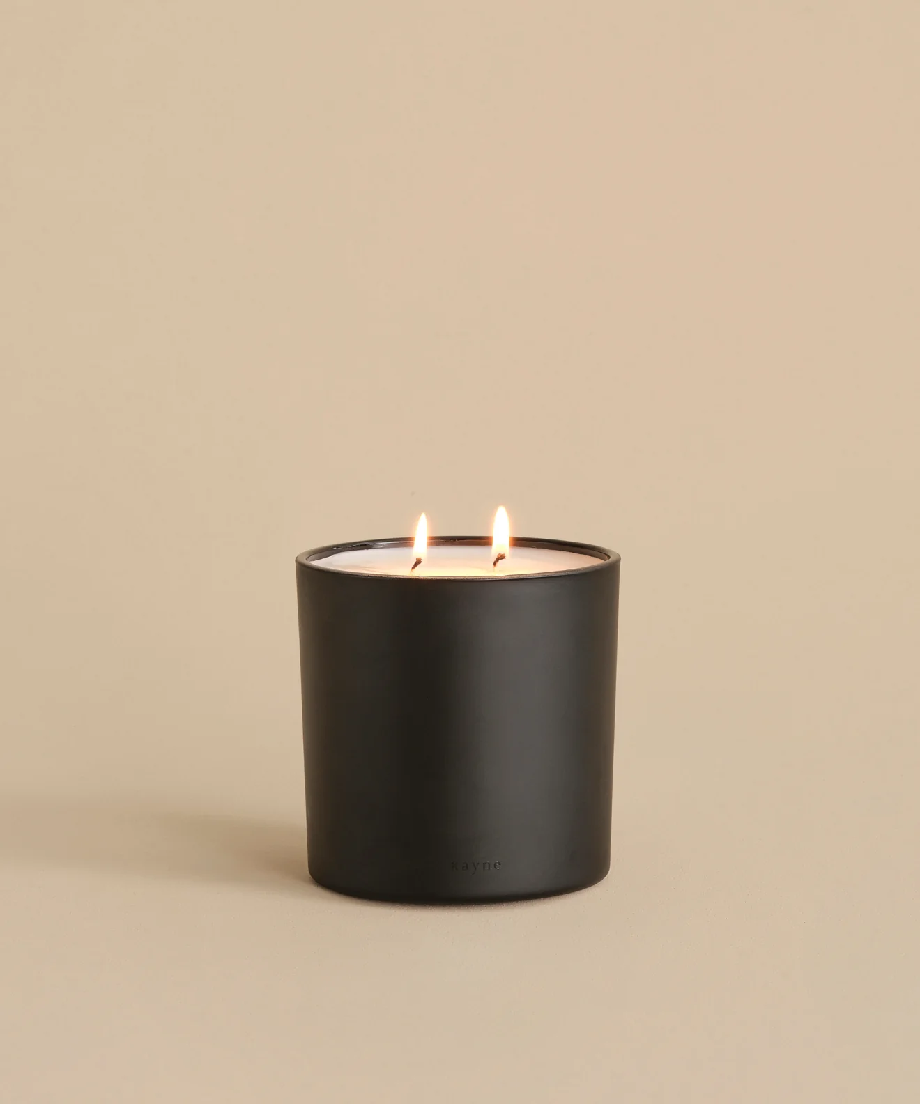 Large Cedar Glass Candle - Image 2
