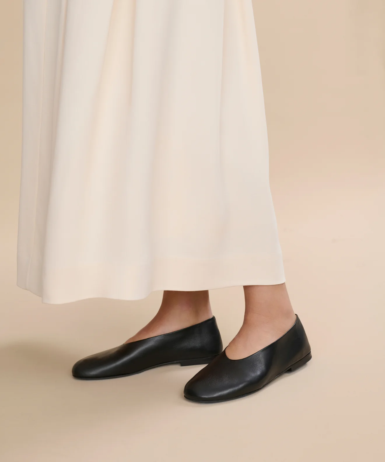 Leather Elodie Flat - Image 2