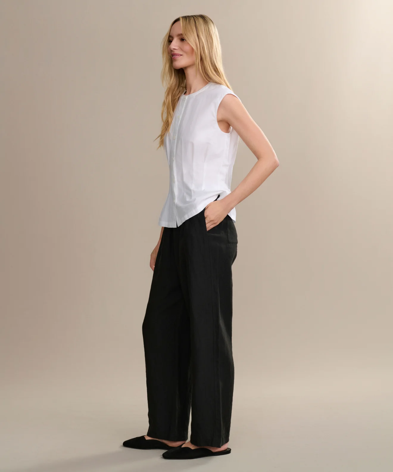 Linen Logan Pant - Image 3