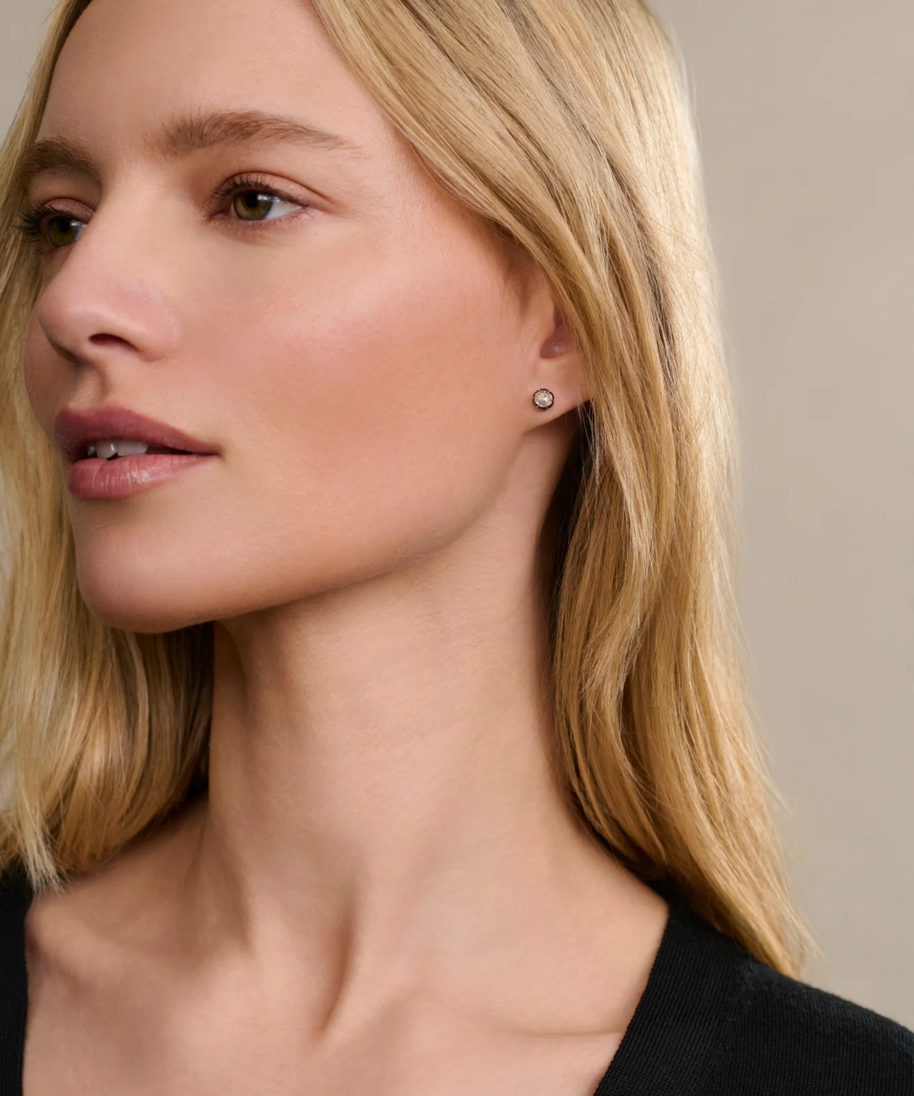 Liv Rose Cut Studs - Image 2
