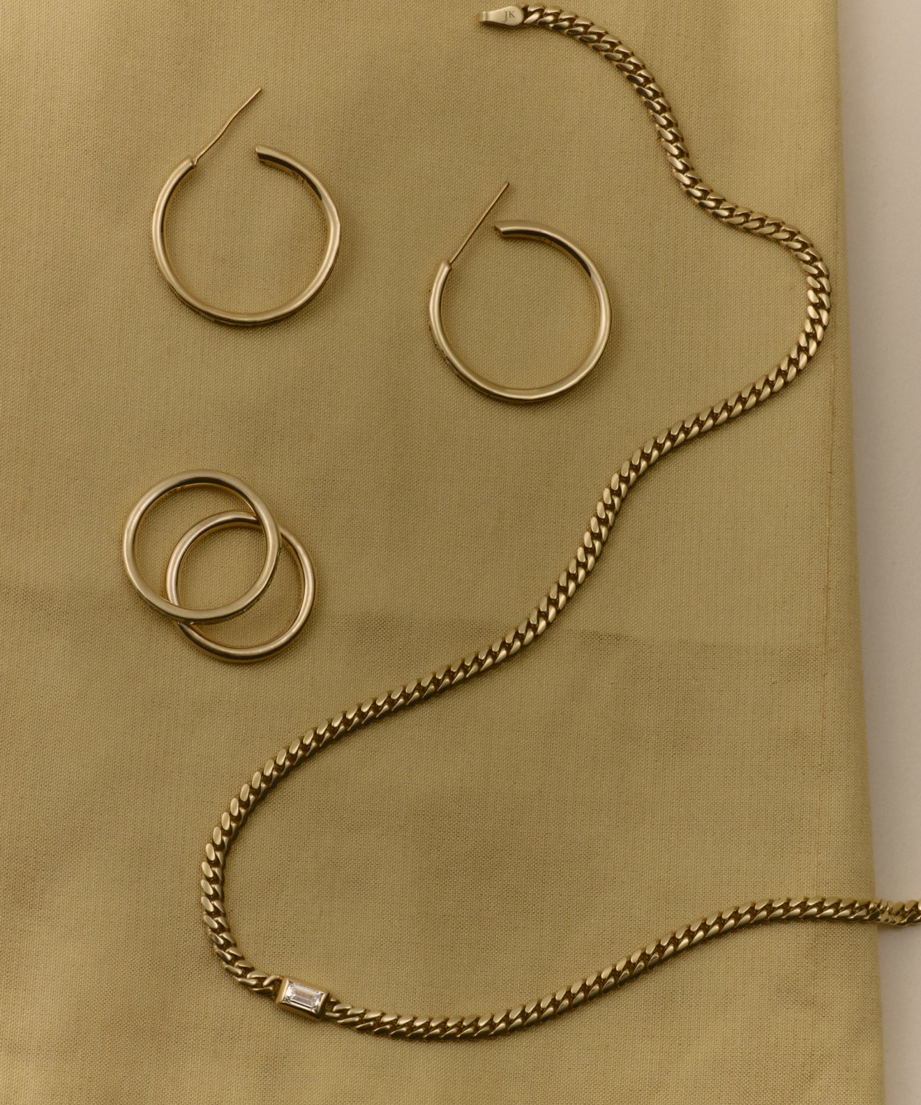 Medium Eloise Hoops - Image 3