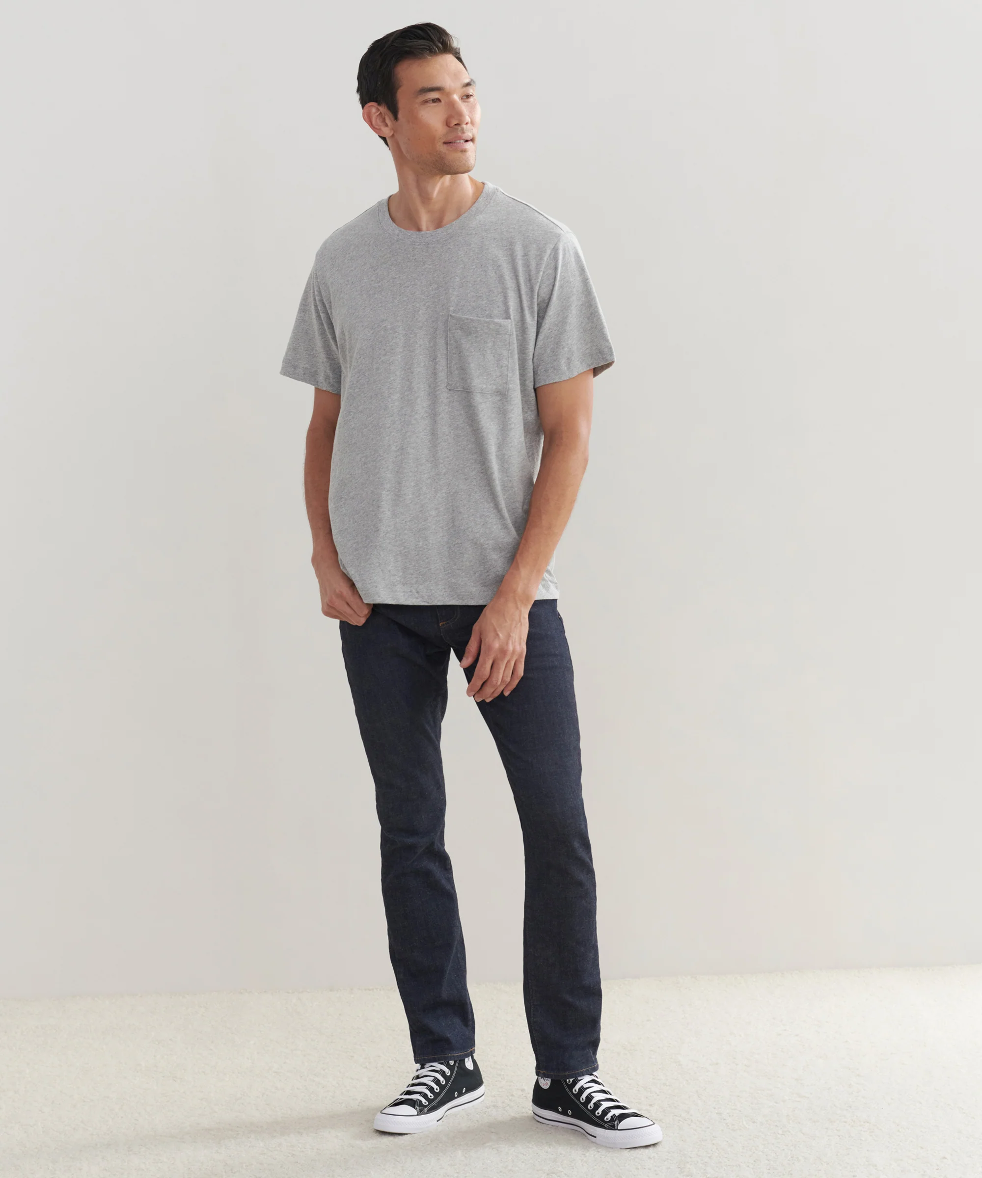 Men's Vintage Pocket Tee - Image 2