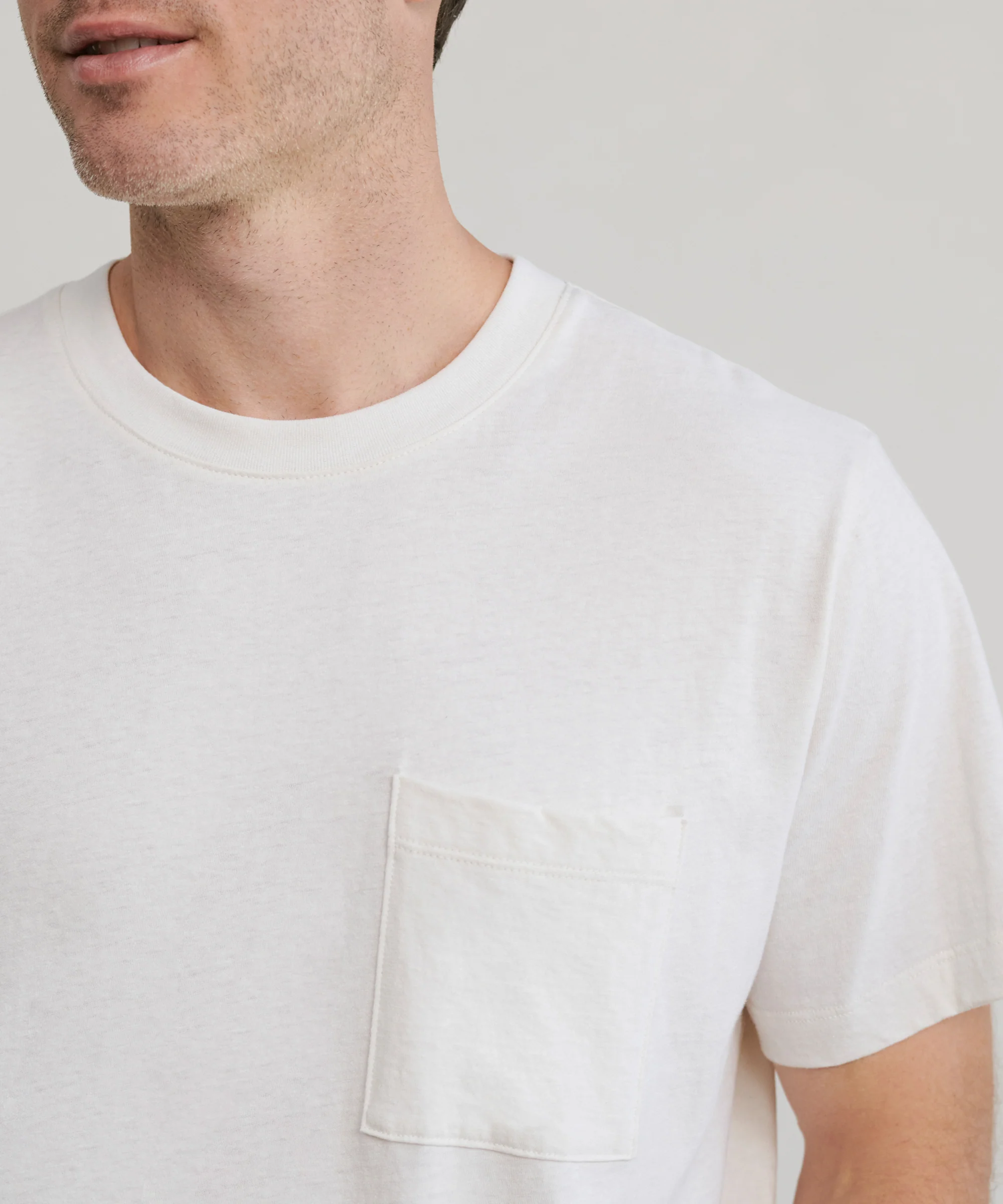 Men's Vintage Pocket Tee - Image 2