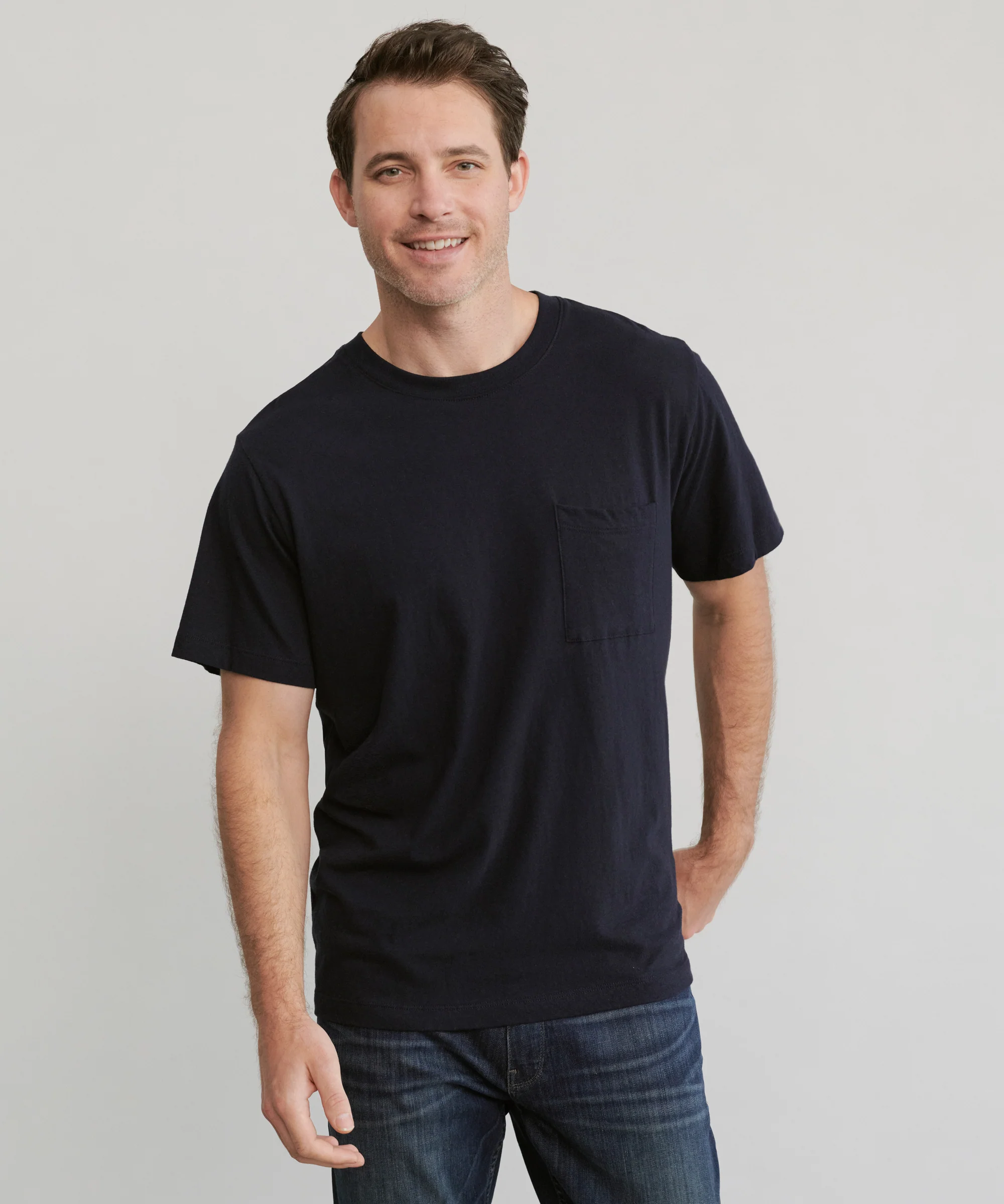 Men's Vintage Pocket Tee - Image 2