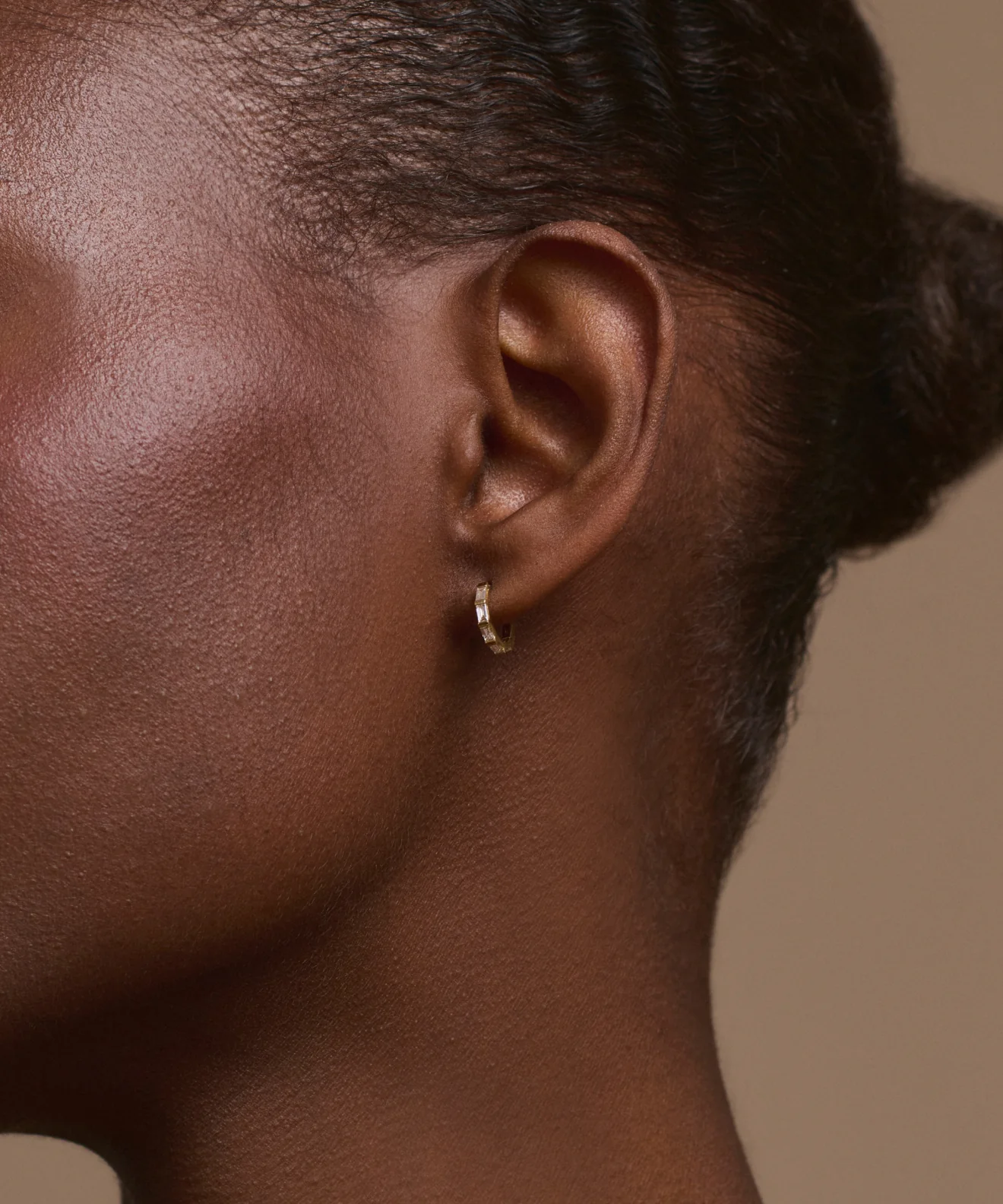 Merit Baguette Hoops - Image 3