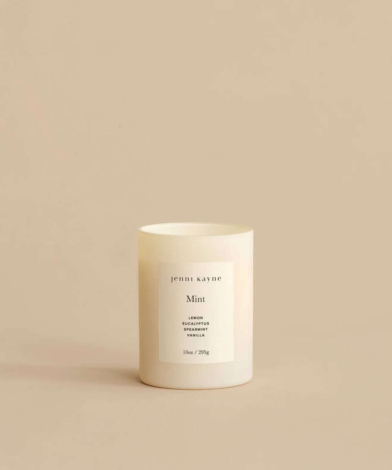 Mint Glass Candle