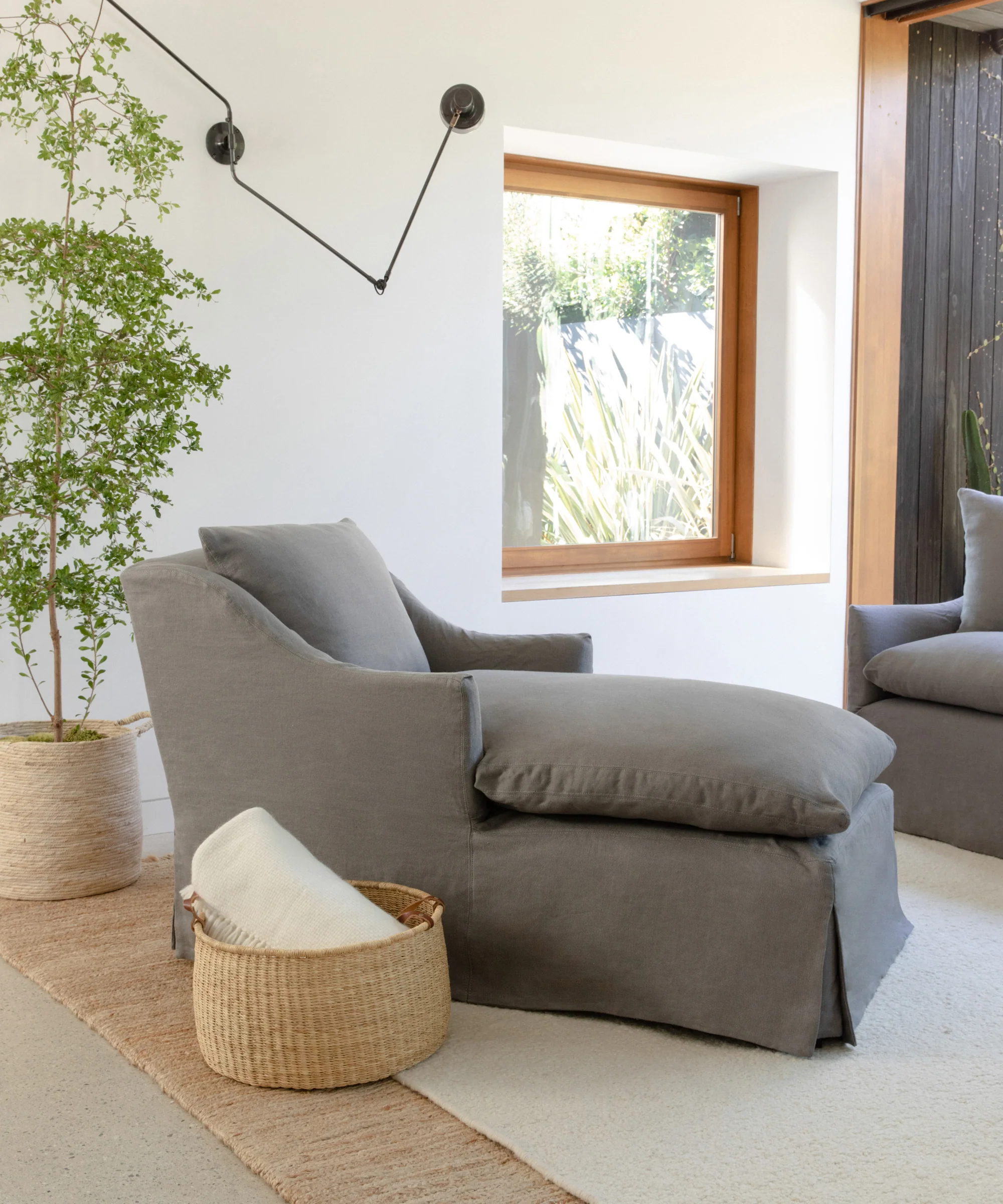 Miramar Chaise Slipcover - Image 4