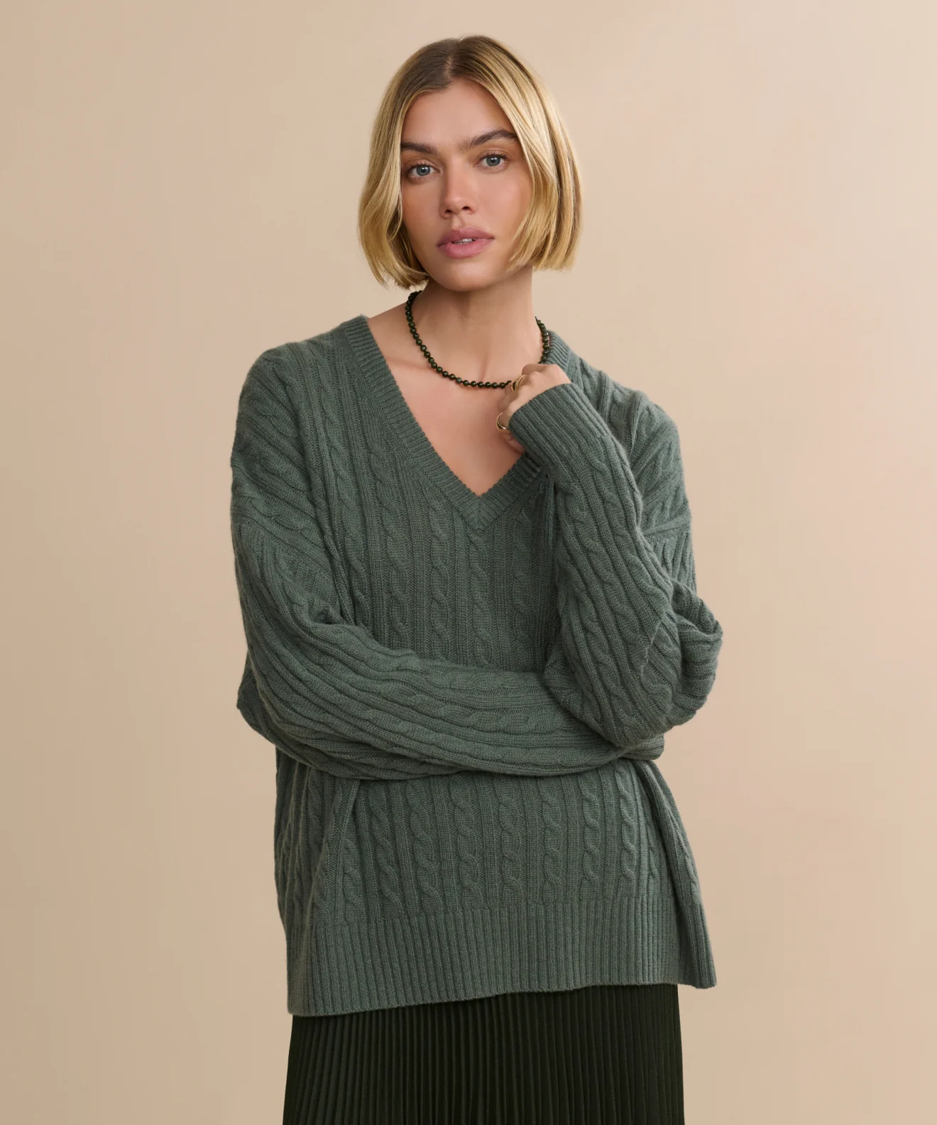 Nell V-Neck Sweater