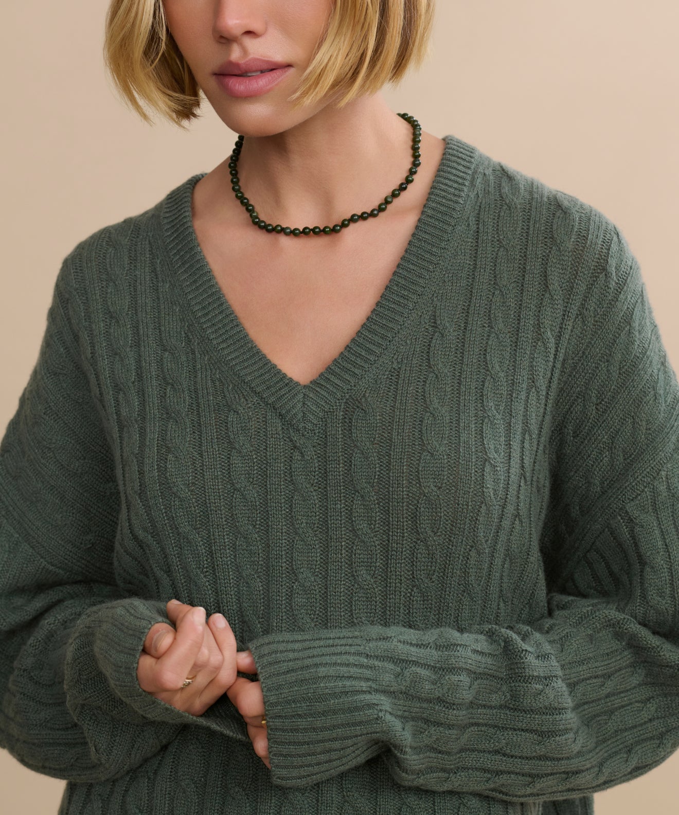 Nell V-Neck Sweater - Image 4