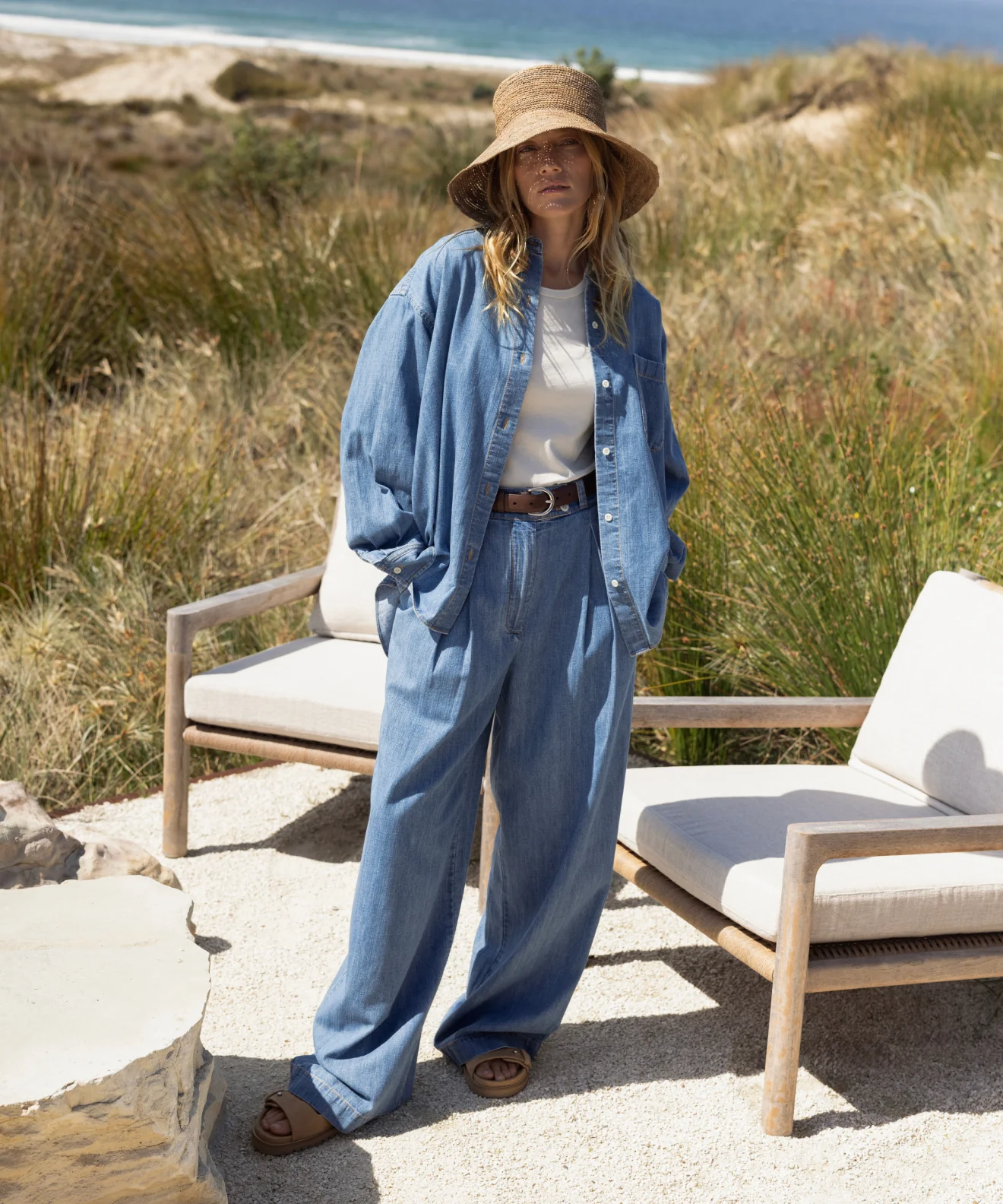 Denim Newport Trouser - Image 2