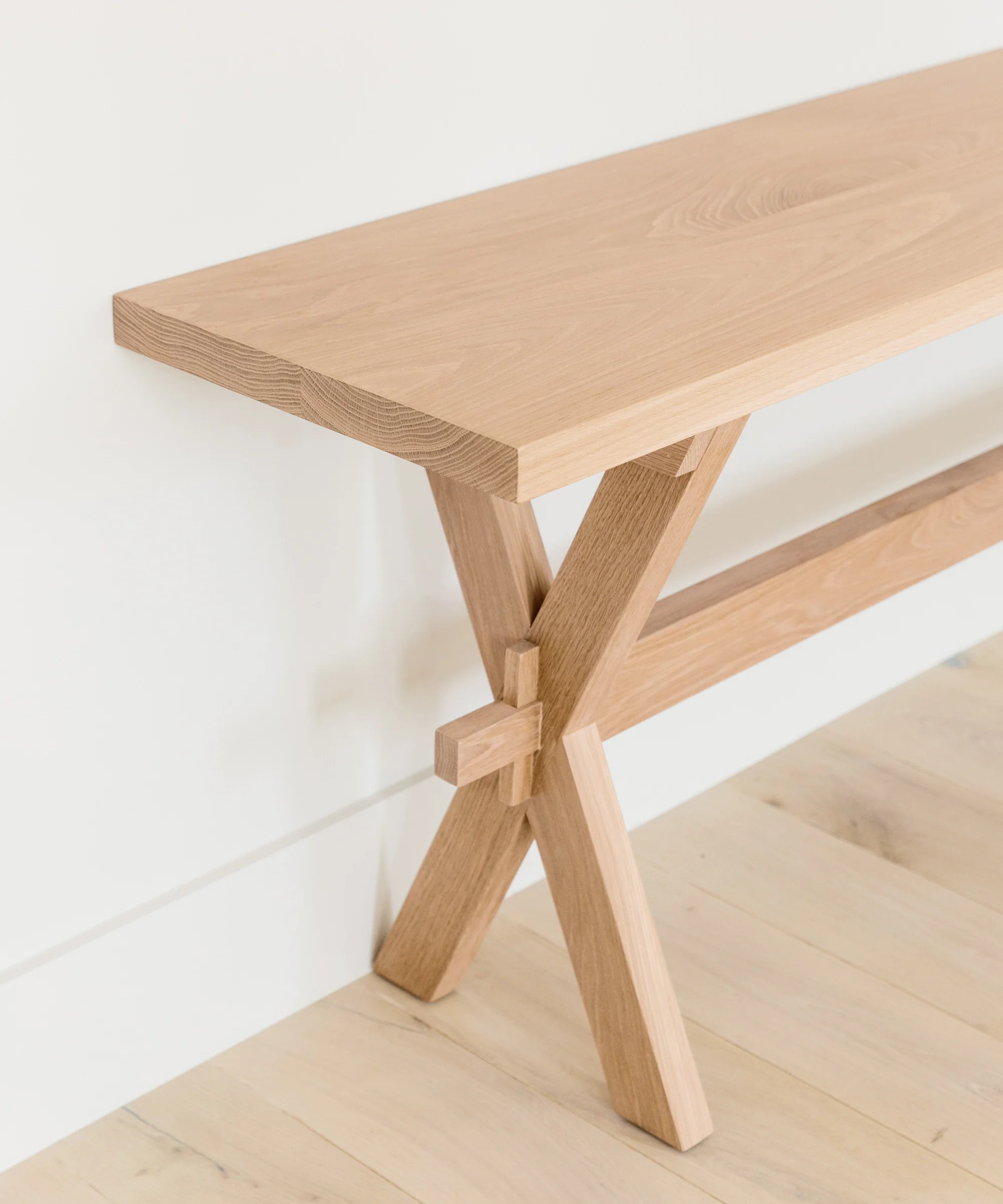 Oak Entry Table - Image 2