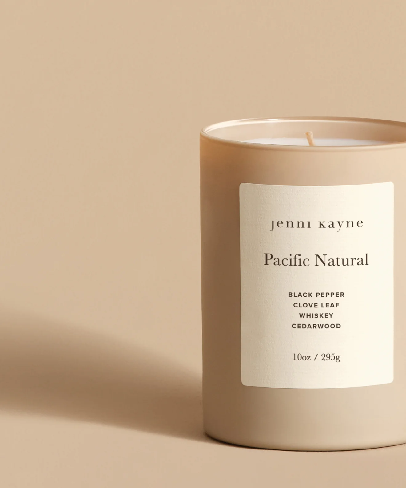 Pacific Natural Glass Candle - Image 2