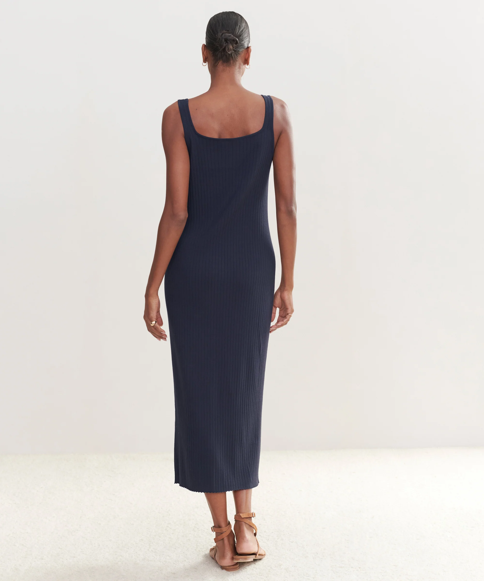 Rib Tank Dress - Image 4