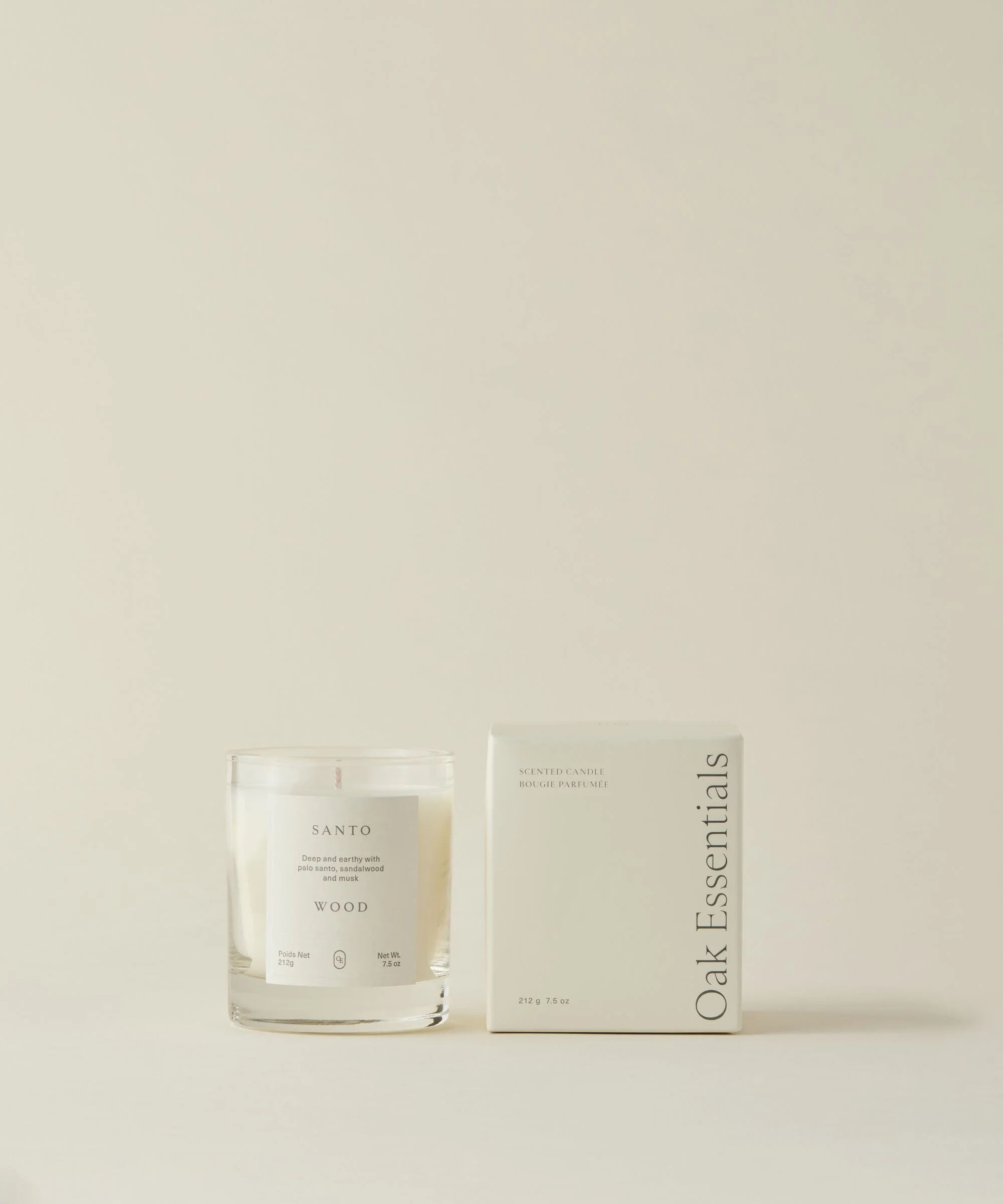 Santo Wood Candle - Image 2